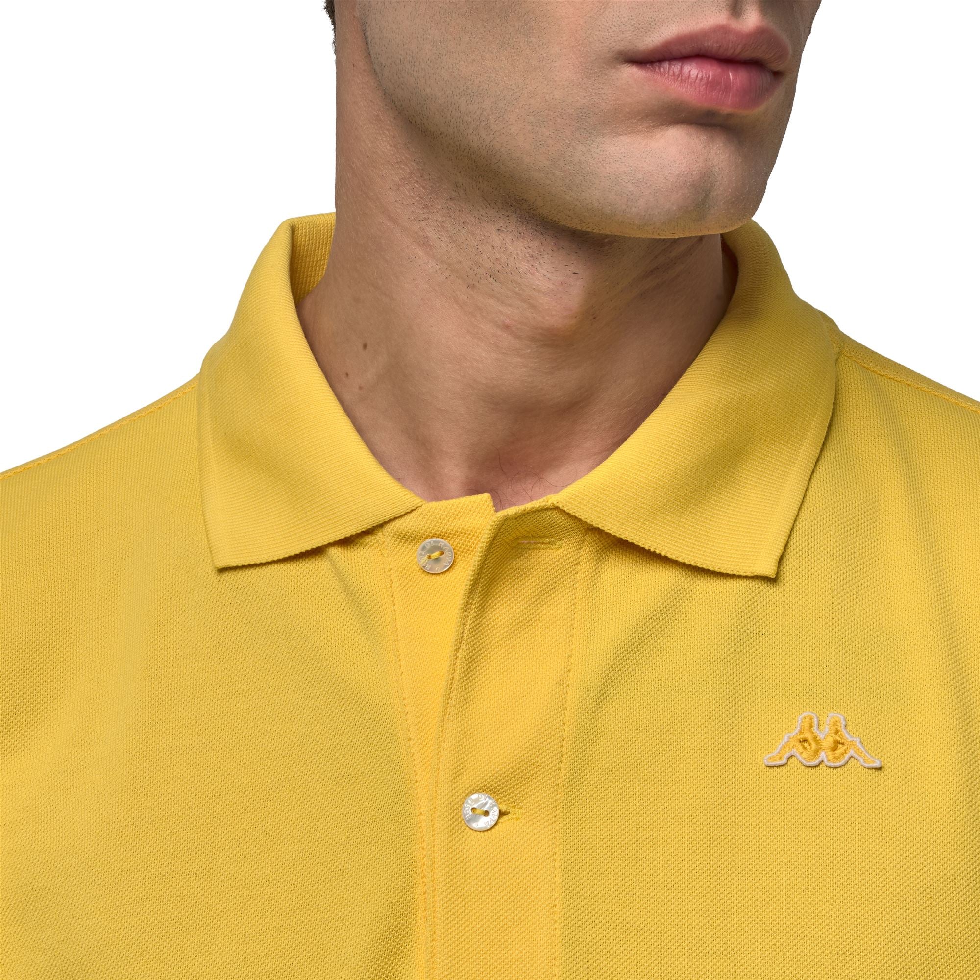AARAU - La Polo Robe Di Kappa - Polo - Man - Yellow Dandelion - Image 6