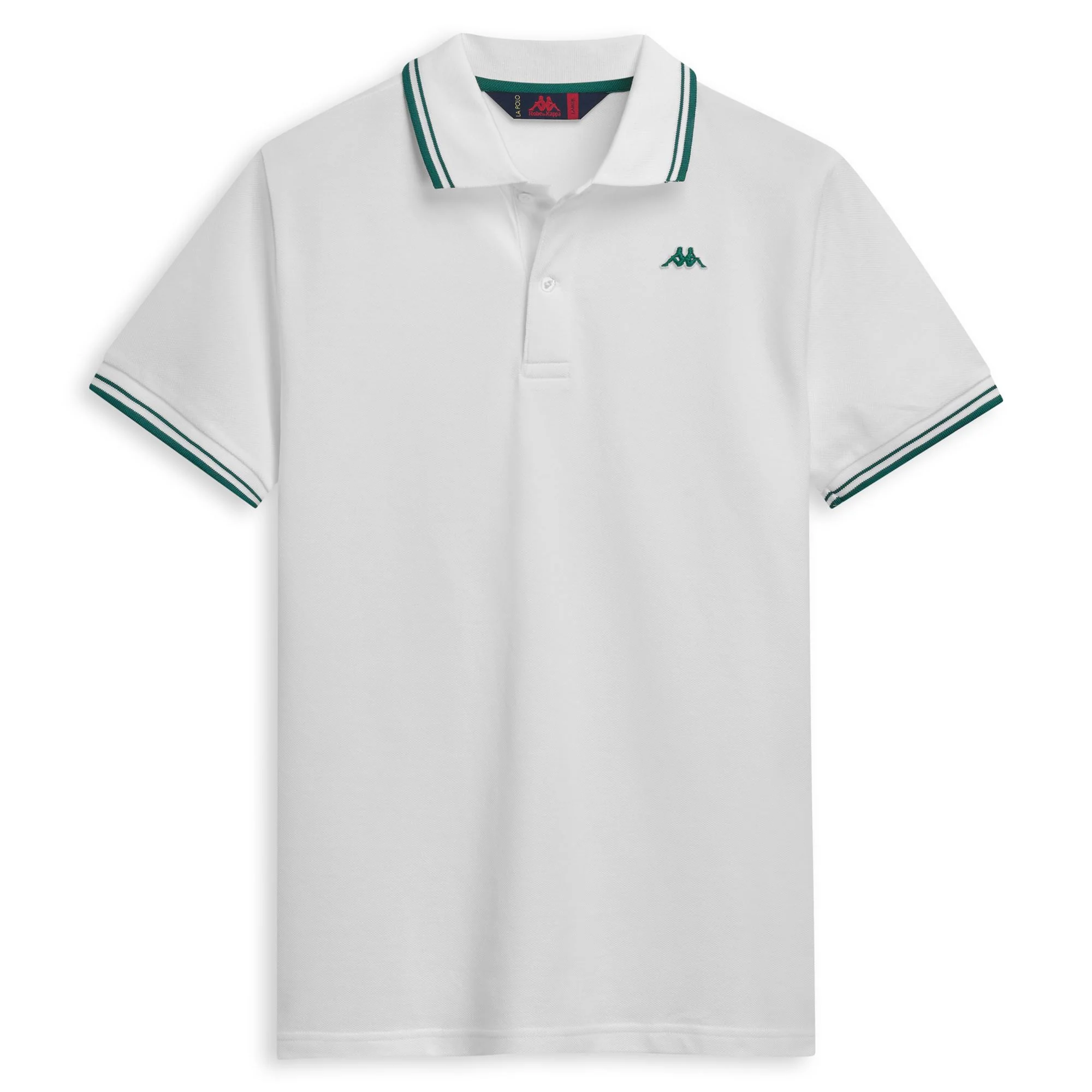 HARRY - La Polo Robe Di Kappa - Polo - Man - White Cloud-Green College