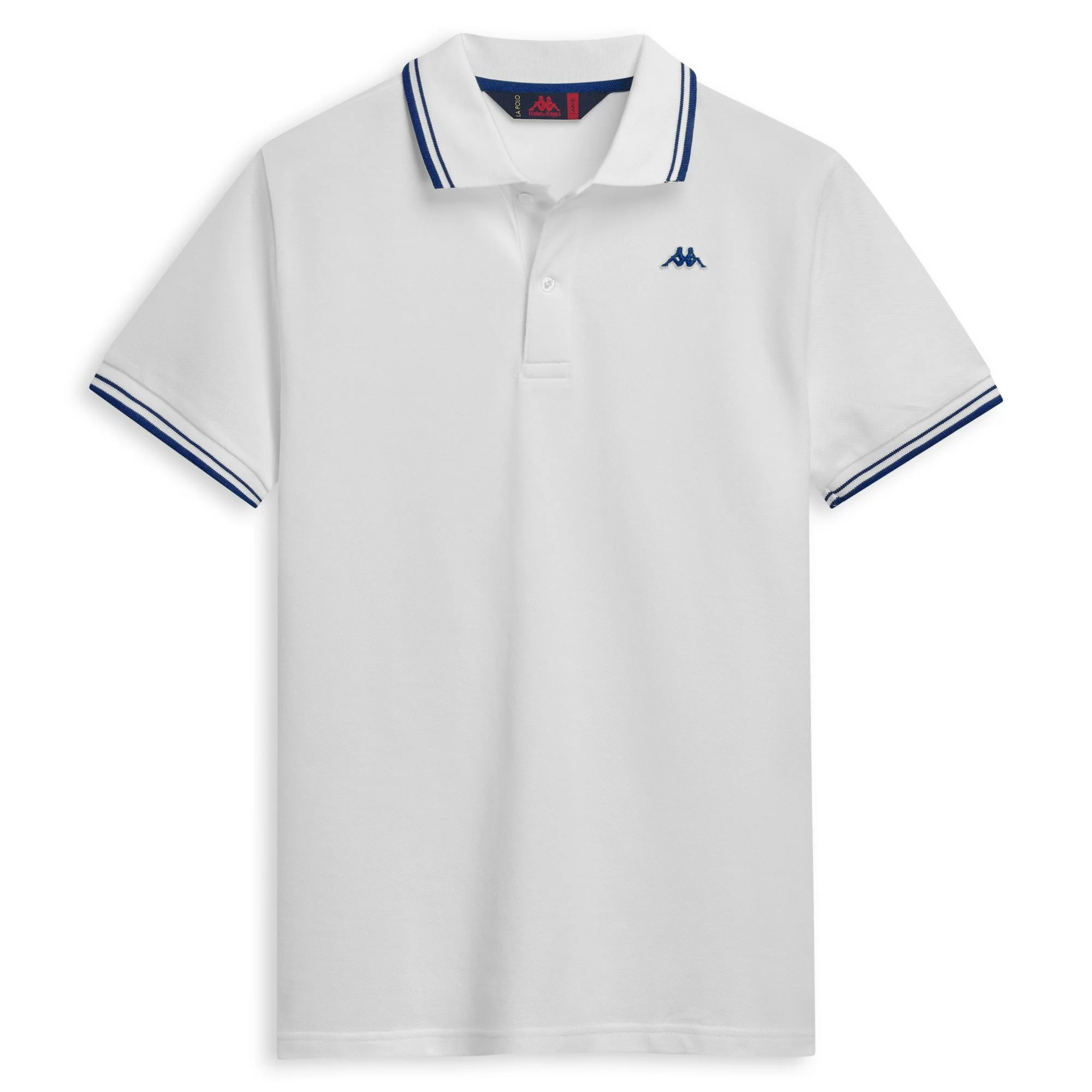 LIVINGSTON - La Polo Robe Di Kappa - Polo - Man - White Cloud-Blue Surf