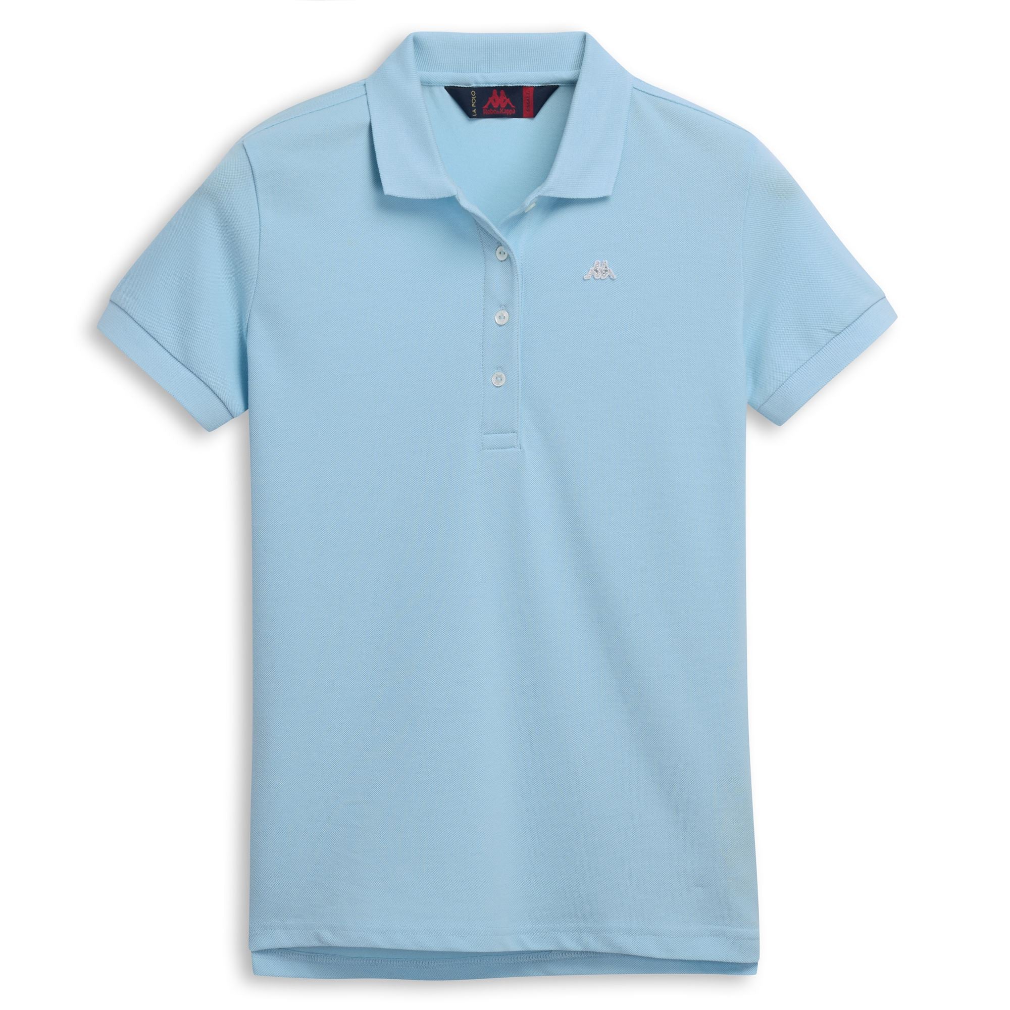 ALIETA - La Polo Robe Di Kappa - Polo - Woman - Azure Limpid Sky-Grey Silver