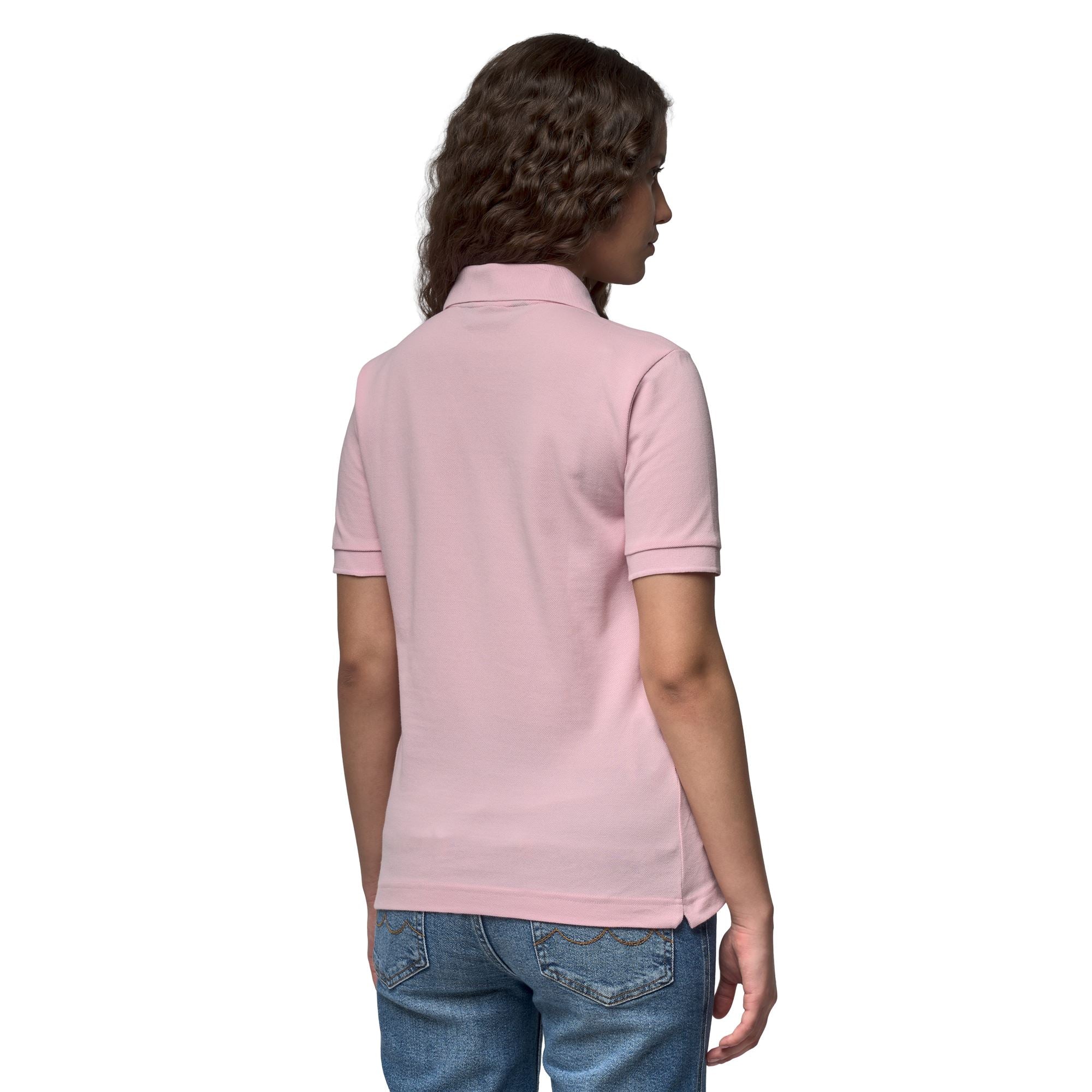 GOLOVIN - La Polo Robe Di Kappa - Polo - Woman - Pink Mist - Image 4
