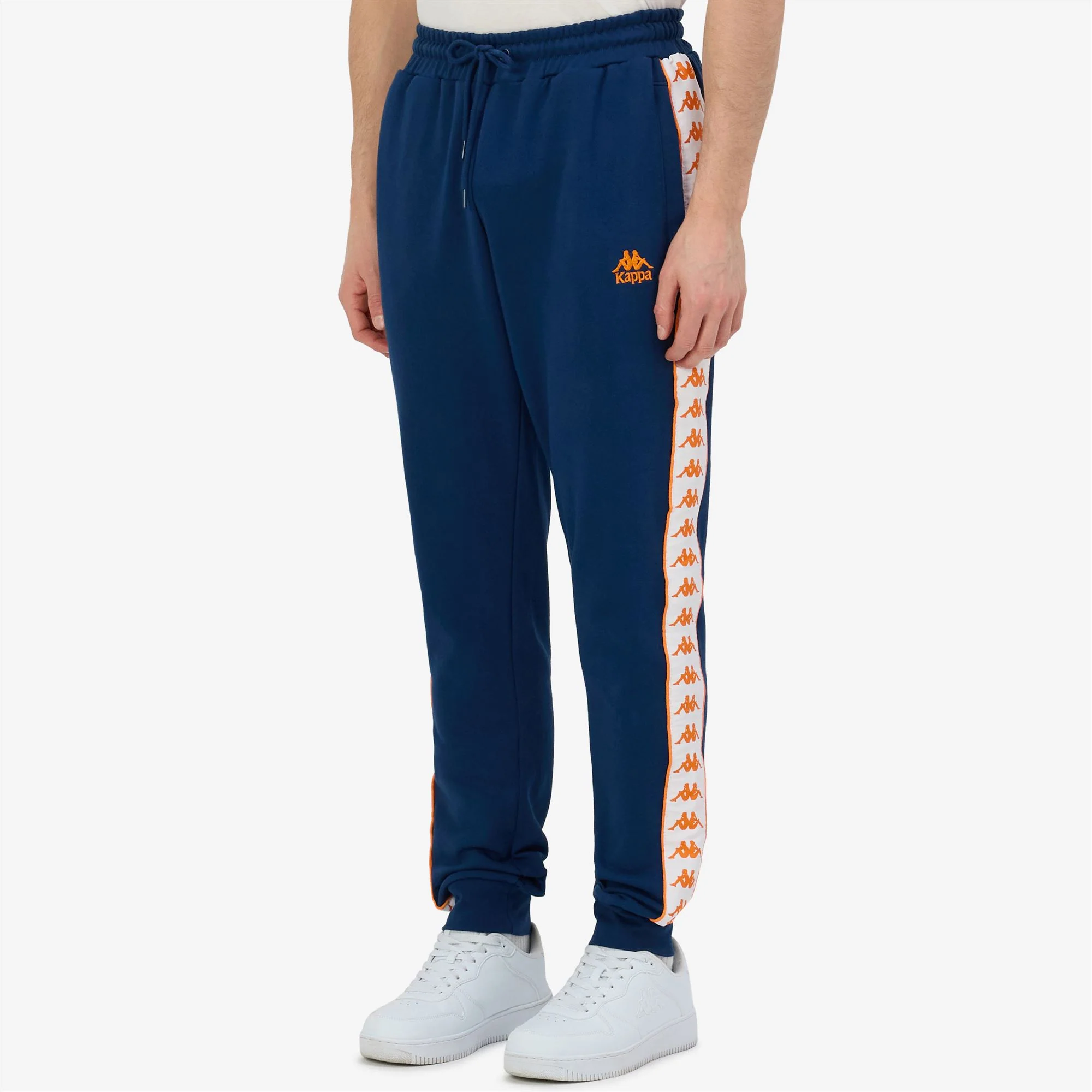 222 BANDA    ALANZ 3 - Pants - Sport Trousers - Man - Blue Dk-Orange - Image 6