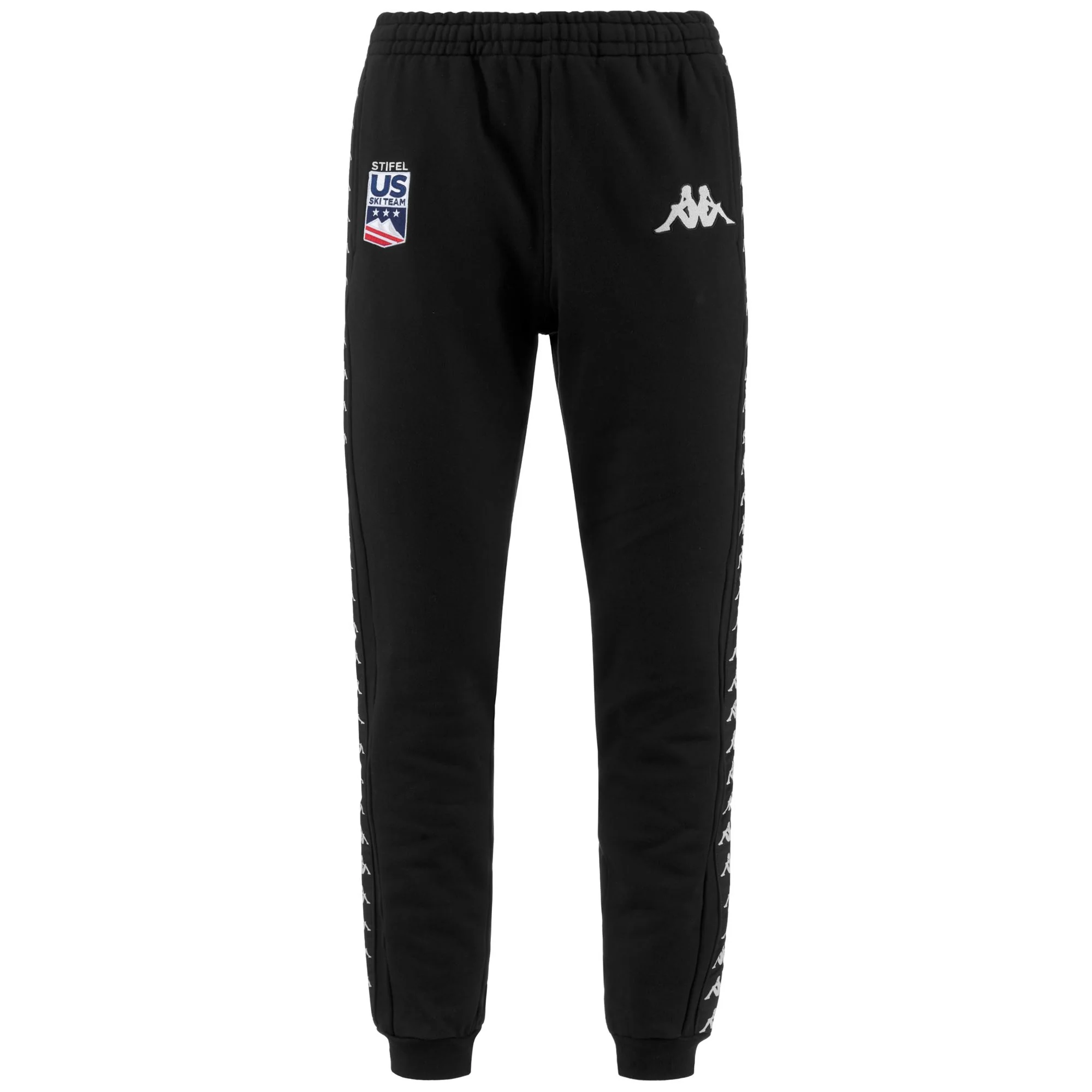 222 BANDA   ARUFINZIP US - Pants - Sport Trousers - Man - Black
