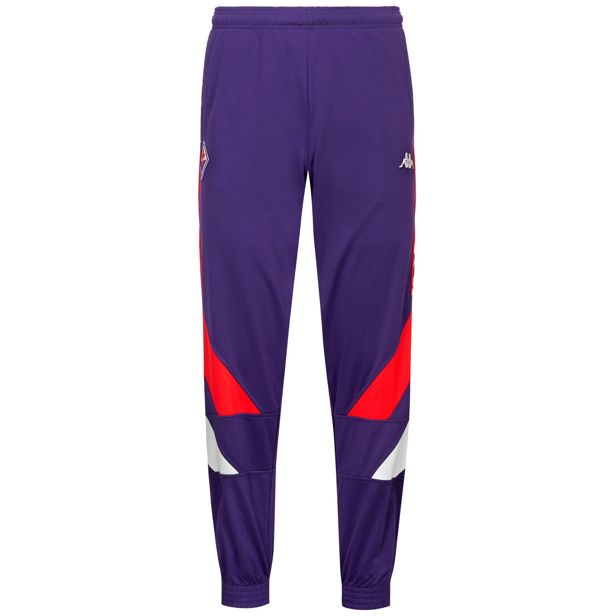 222 BANDA FEVY FIORENTINA - Pants - Sport Trousers - Man - Violet Md-Red-White Whisper