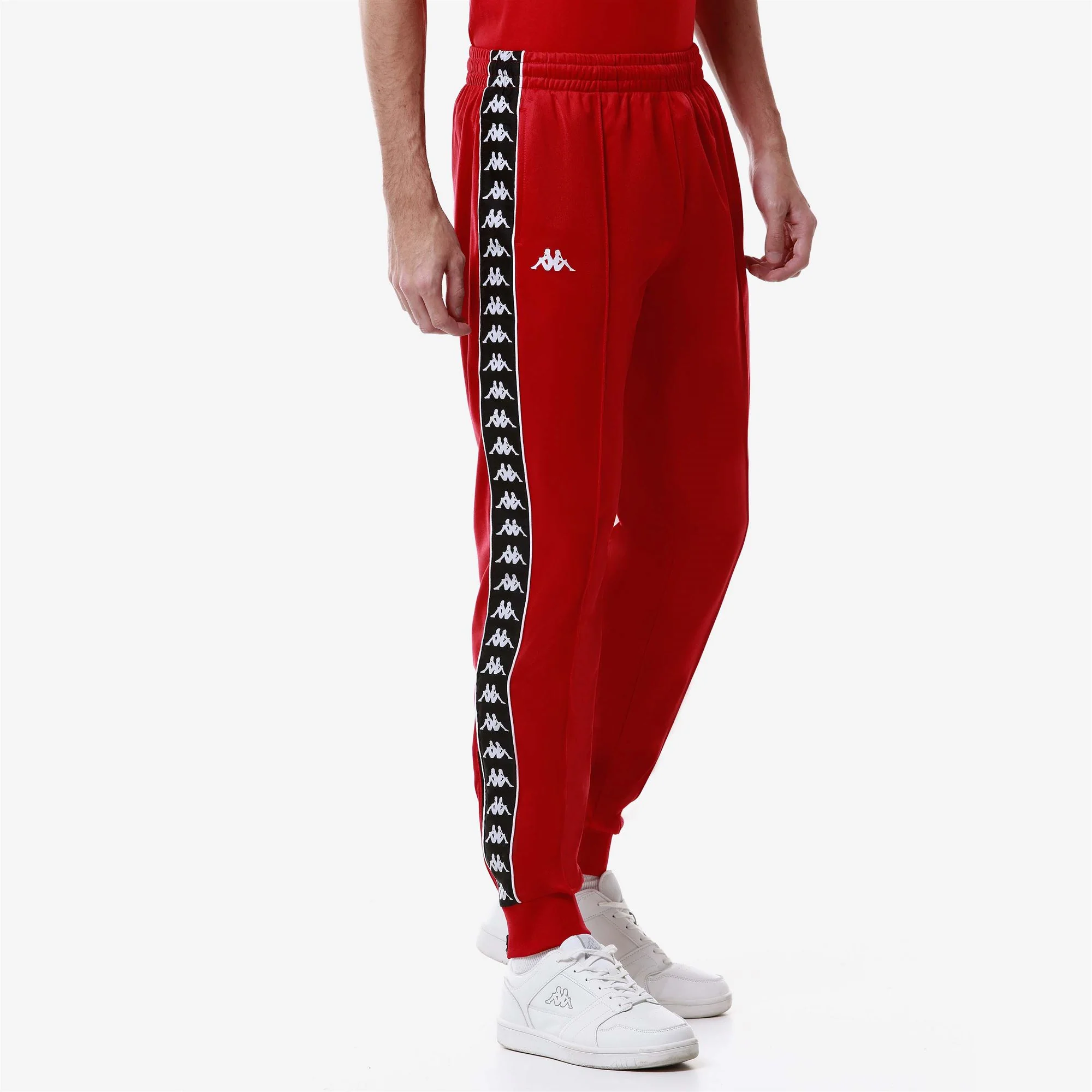 222 BANDA RASTORIA SLIM - Pants - Sport Trousers - Man - Red-Black - Image 4