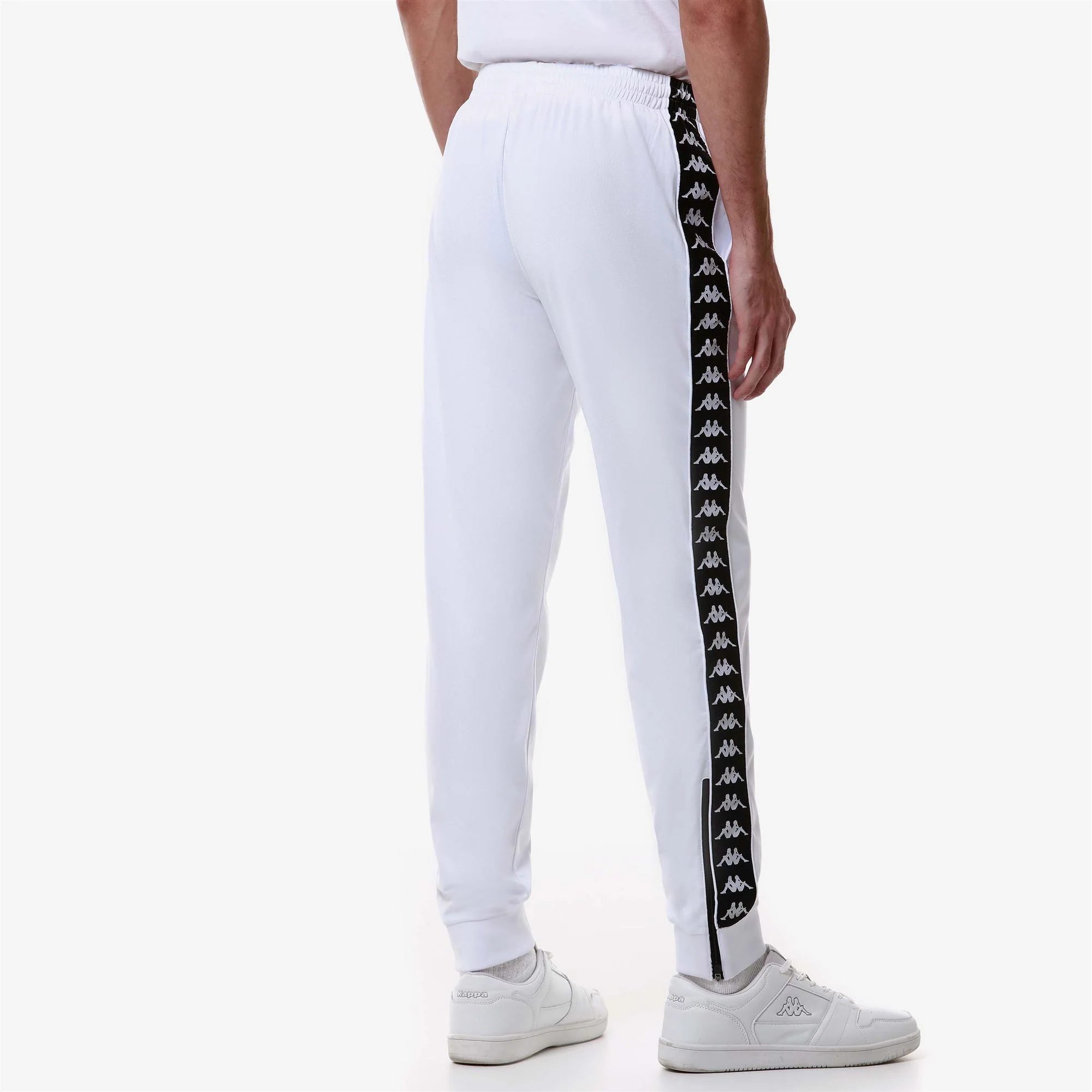 222 BANDA    RASTORIA SLIM - Pants - Sport Trousers - Man - White-Black-White-Black - Image 5