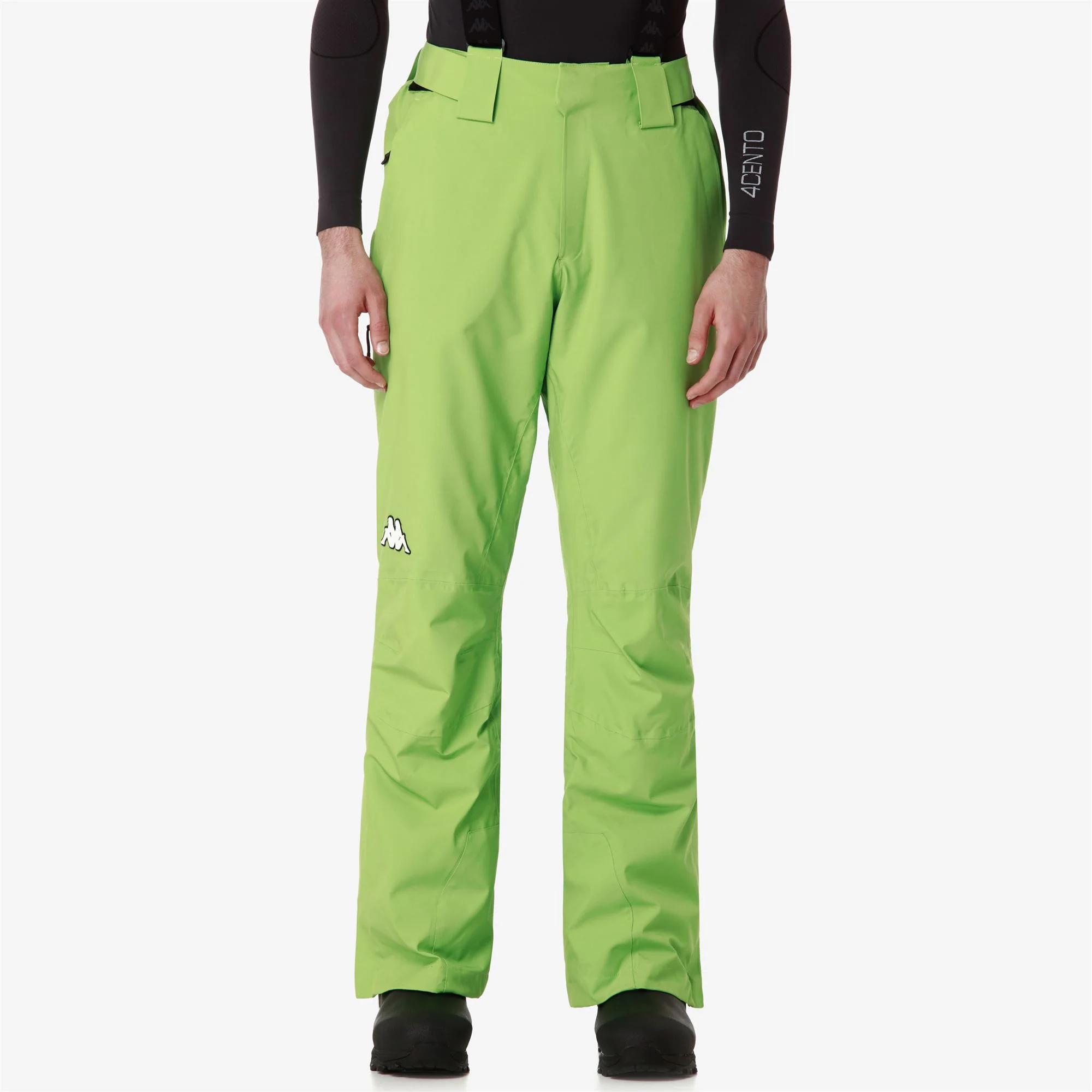 8CENTO 864 - Pants - Sport Trousers - Man - Green Glowing-Black - Image 5