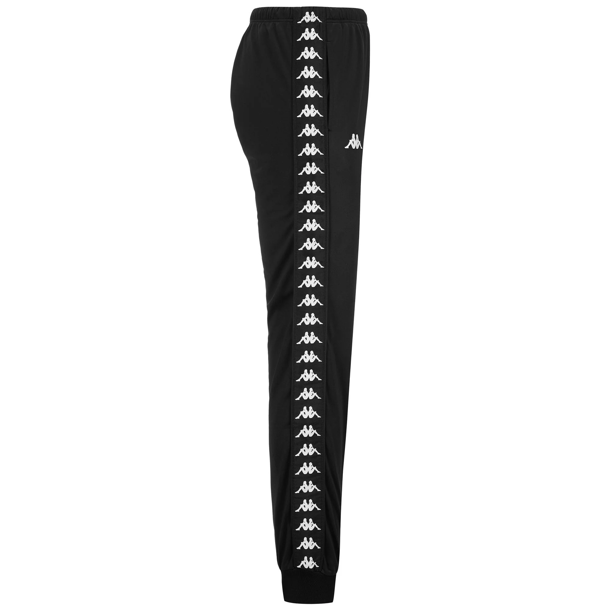 222 BANDA    WRASTORIA SLIM - Pants - Sport Trousers - Woman - Black-Black-White - Image 2