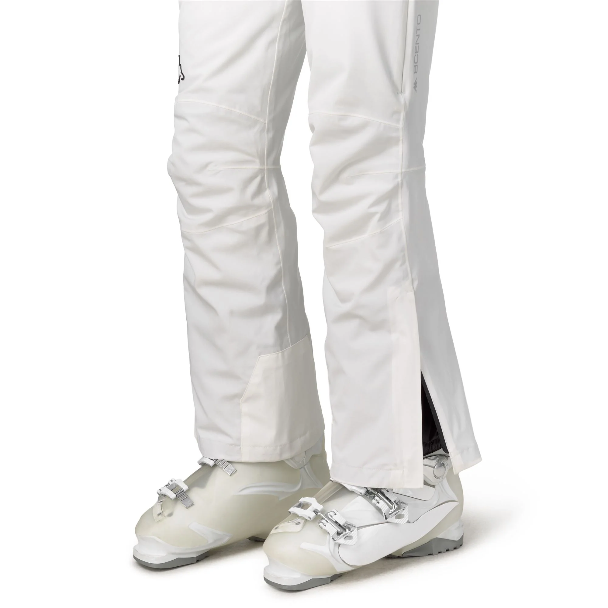 8CENTO 834 - Pants - Sport Trousers - Woman - White Coconut-Black - Image 7