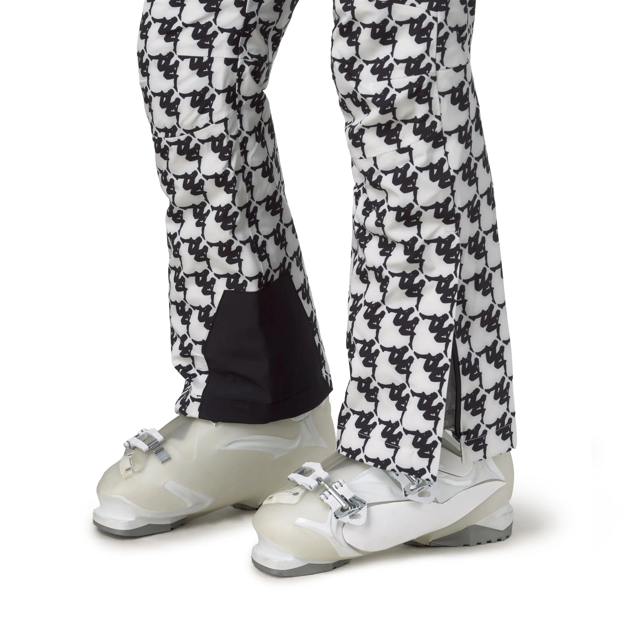 8CENTO  834G - Pants - Sport Trousers - Woman - Black-White - Image 7