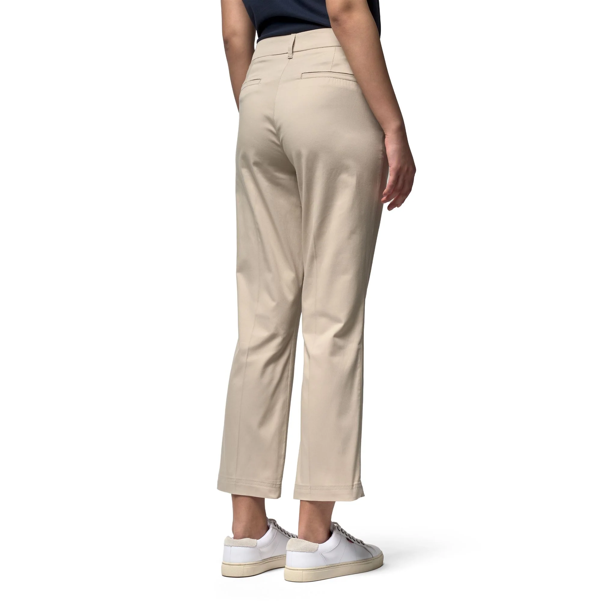 GYLDA COMFORT GABARDINE - Pants - Chino - Woman - Grey Warm - Image 5