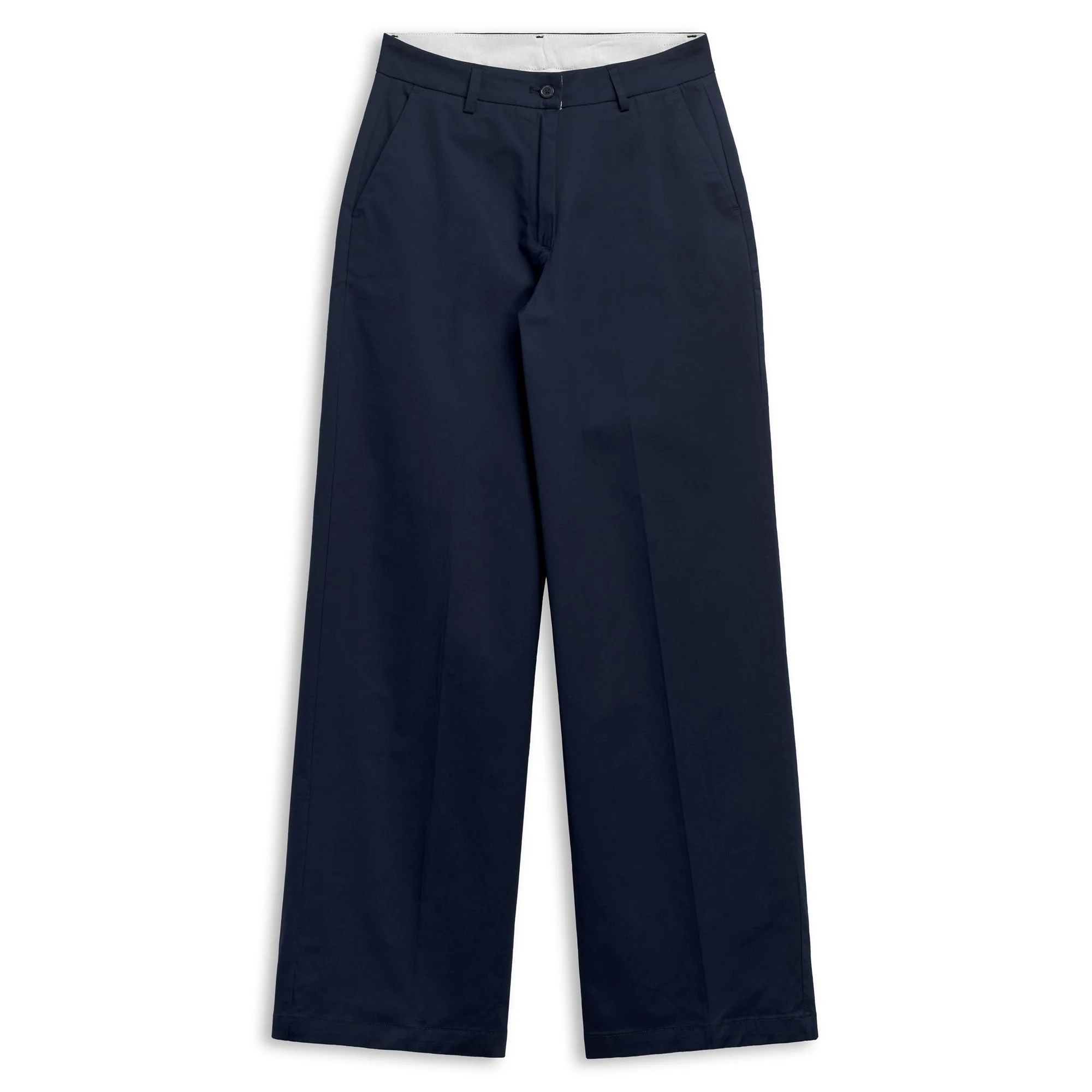 RASHA COMFORT GABARDINE - Pants - Chino - Woman - Blue Iris - Image 2