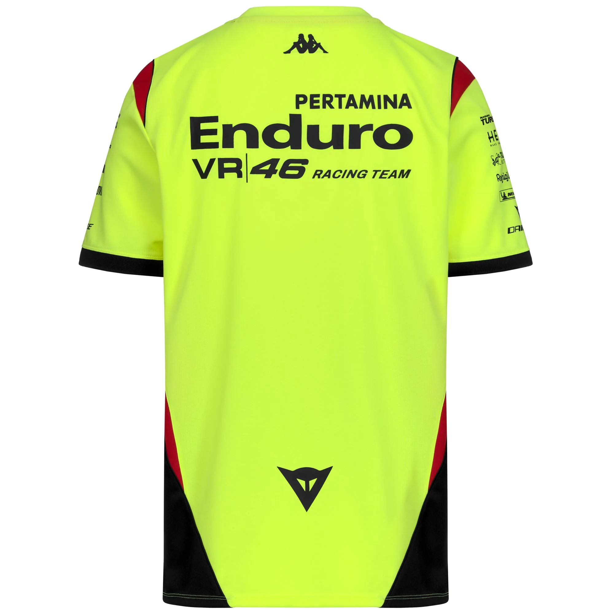 ACRAX VR46 - Polo Shirts - Polo - Man - Neon Yellow-Black-Red Flame-No Sponsor - Image 3