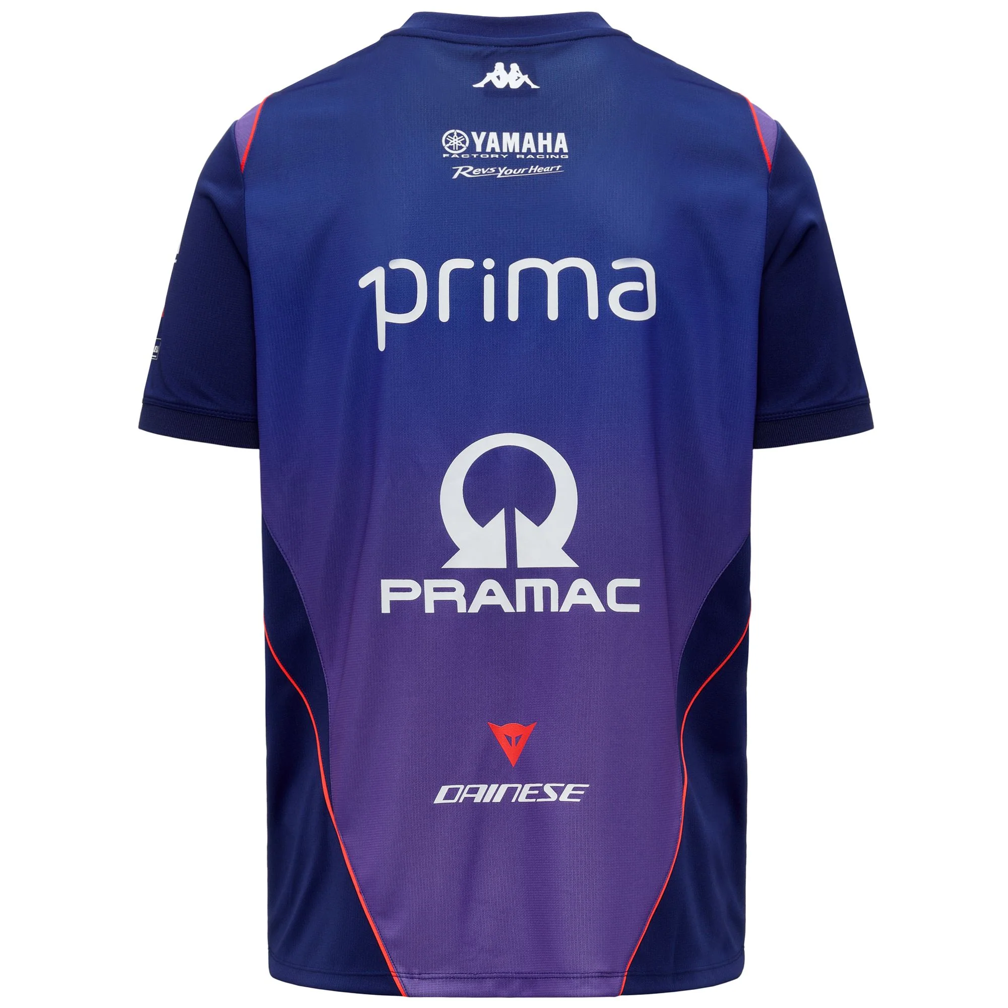 ACRAXO PRAMAC - Polo Shirts - Polo - Man - Blue Print-Violet Deep Lavander- Orange Tomato-Blue Print - Image 3