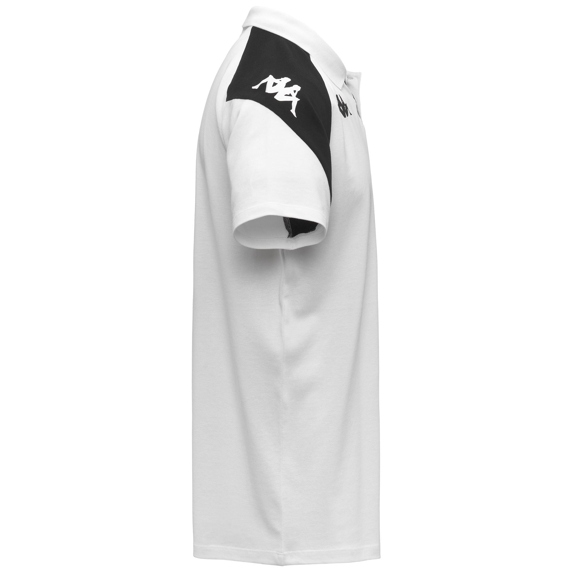 KAPPA4FOOTBALL LANETTO - Polo Shirts - Polo - Man - White-Black - Image 2