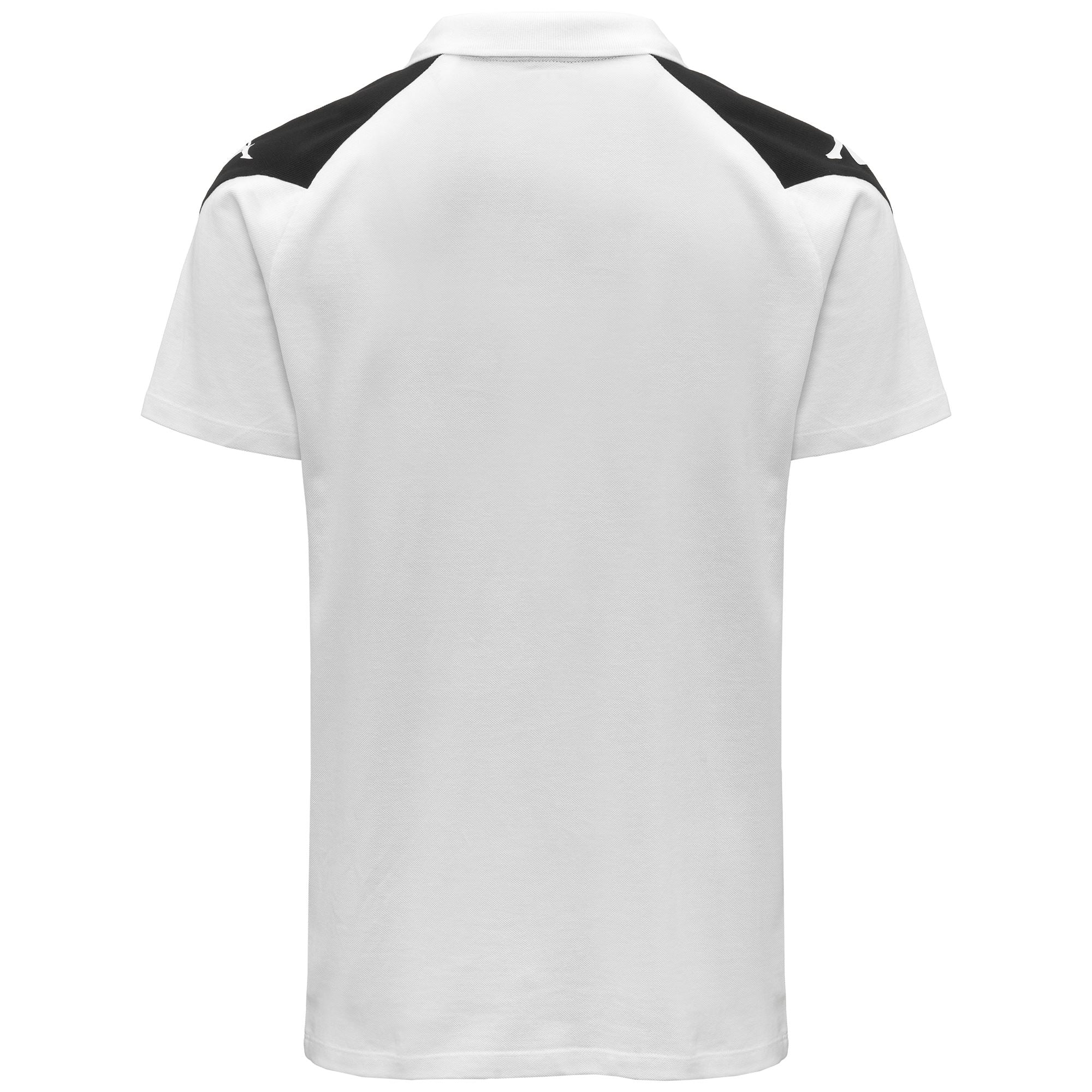 KAPPA4FOOTBALL LANETTO - Polo Shirts - Polo - Man - White-Black - Image 3