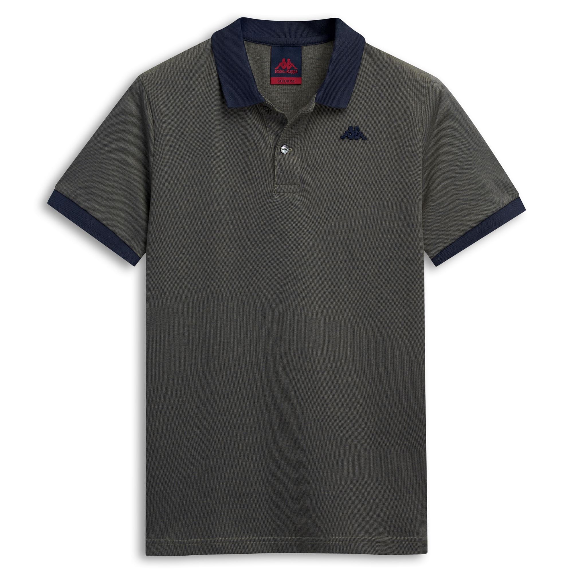 LEONID - Polo Shirts - Polo - Man - Blue Iris-Green Aloe - Image 2