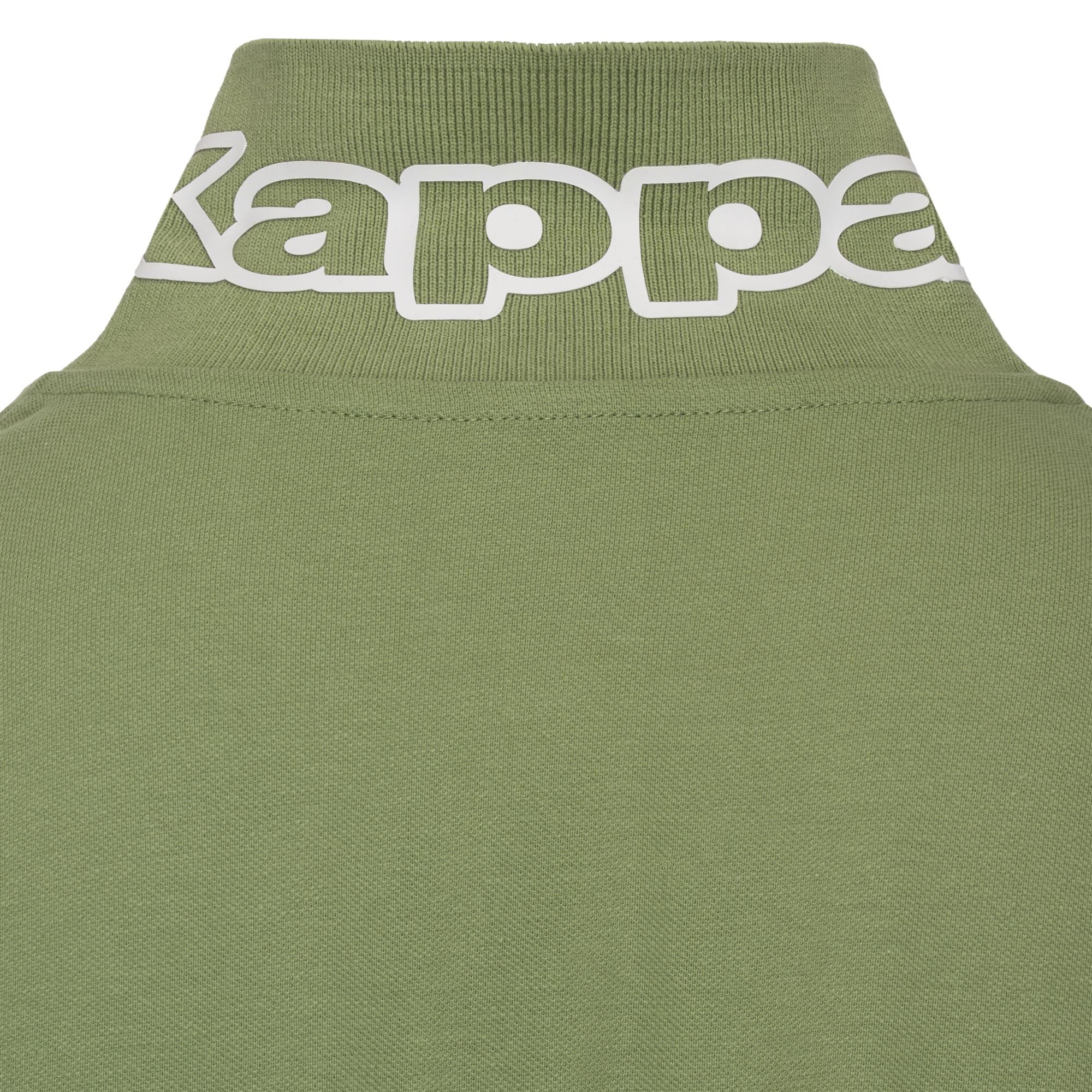 LOGO LIFE MSS - Polo Shirts - Polo - Man - GREEN TURTLE - Image 4