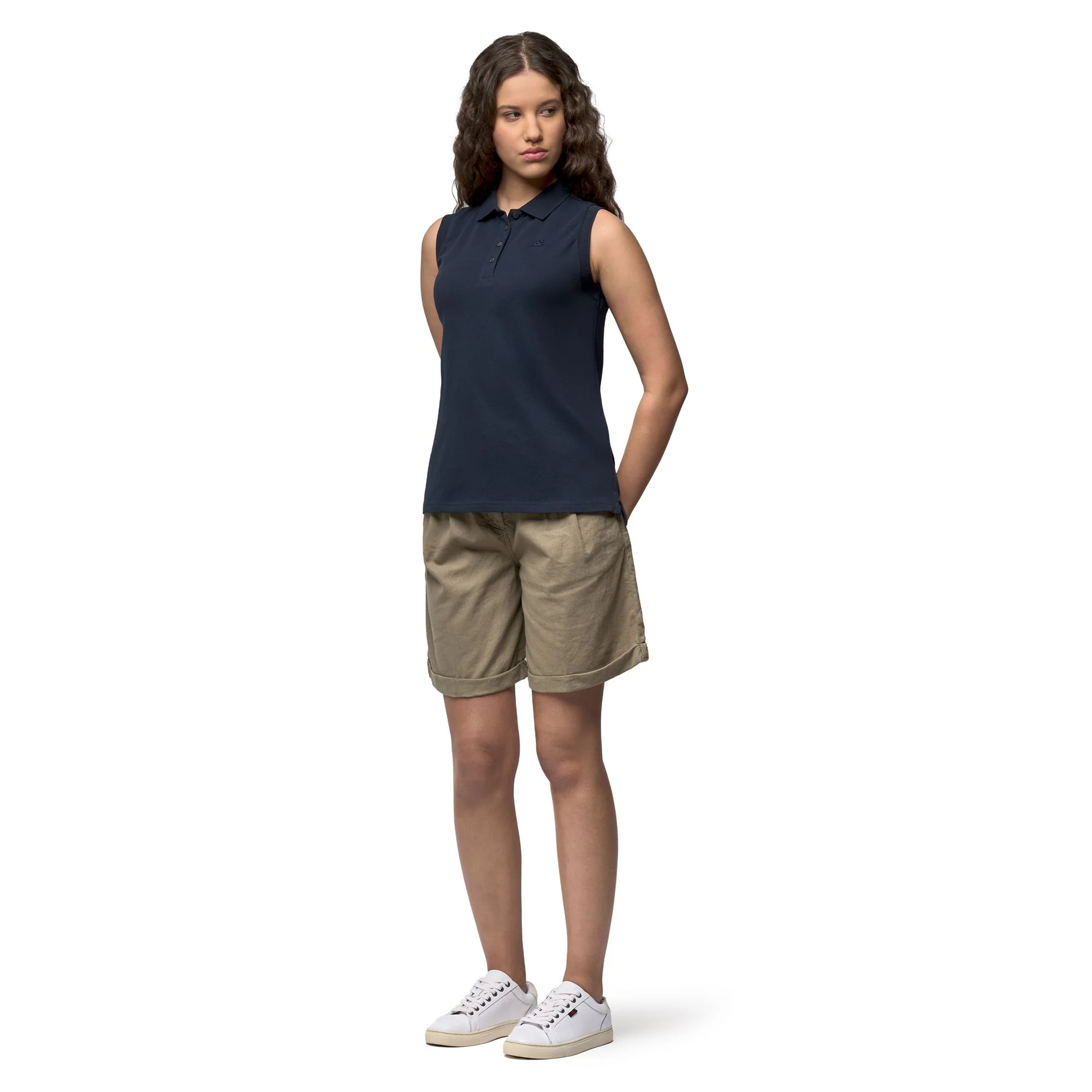 LUANA - Polo Shirts - Polo - Woman - Blue Navy - Image 6