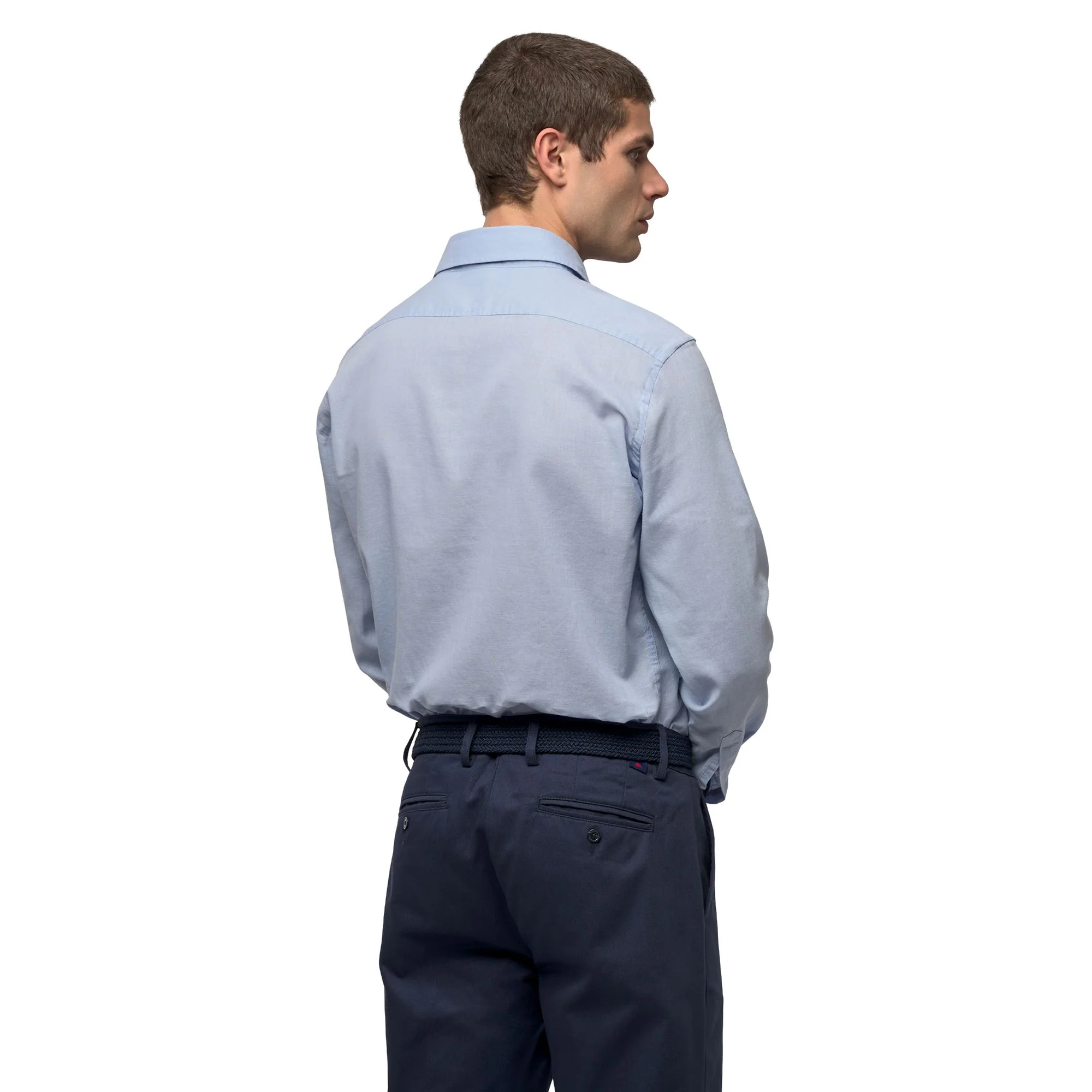 FABERT - Shirts - Classic - Man - Azure Daylight - Image 4