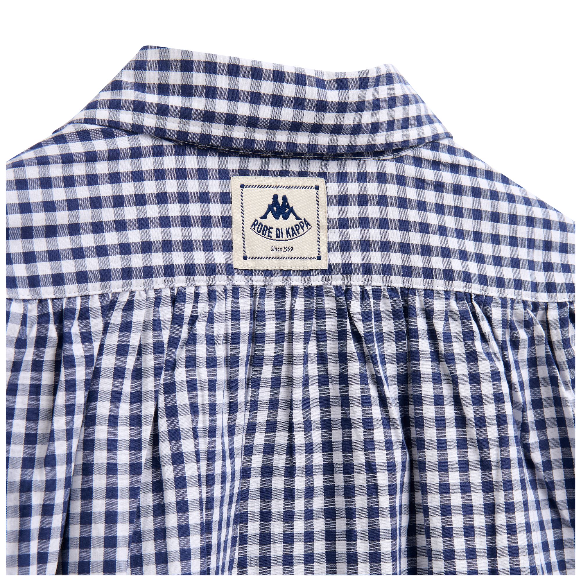 ERISA - Shirts - Classic - Woman - Blue Iris-White - Image 3