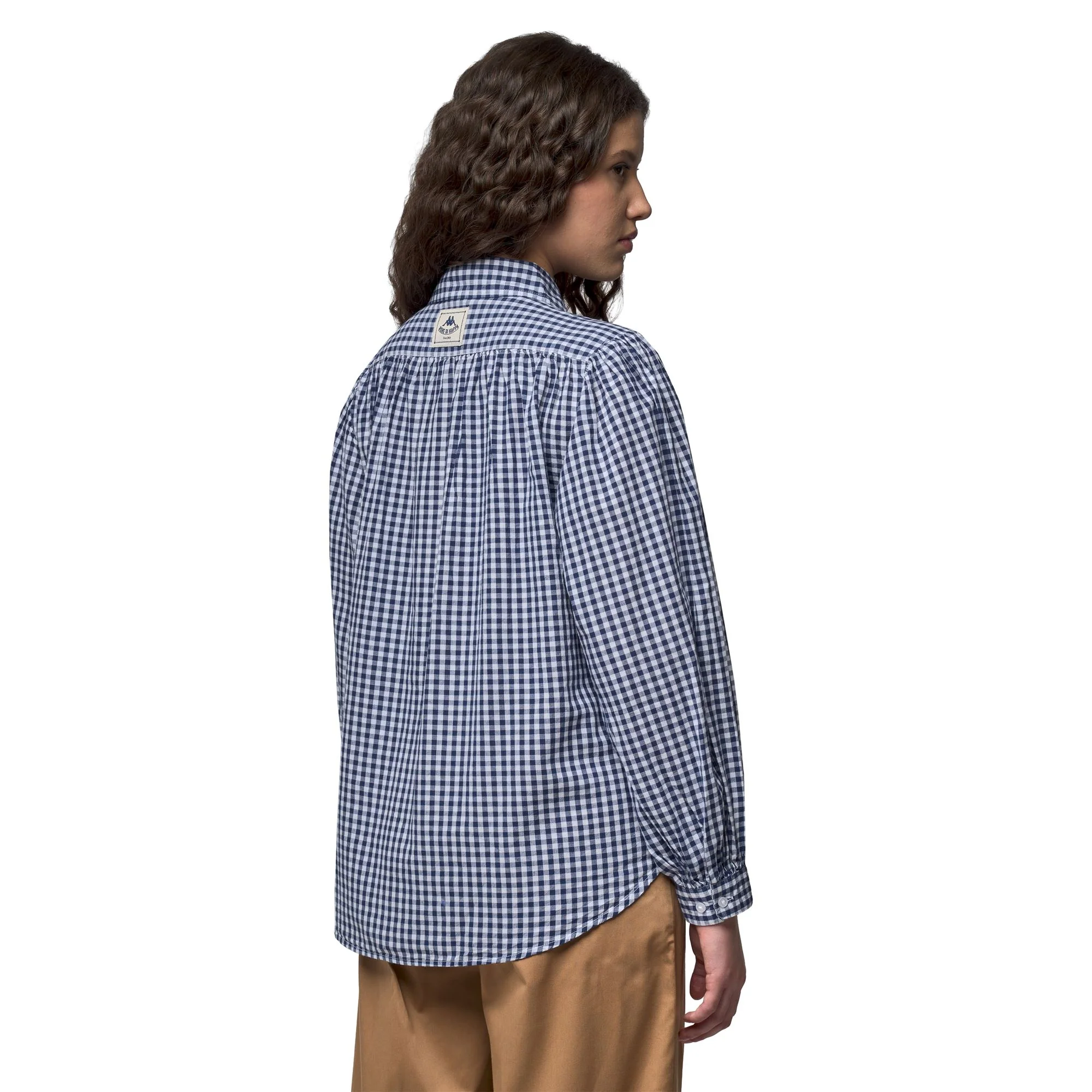 ERISA - Shirts - Classic - Woman - Blue Iris-White - Image 5