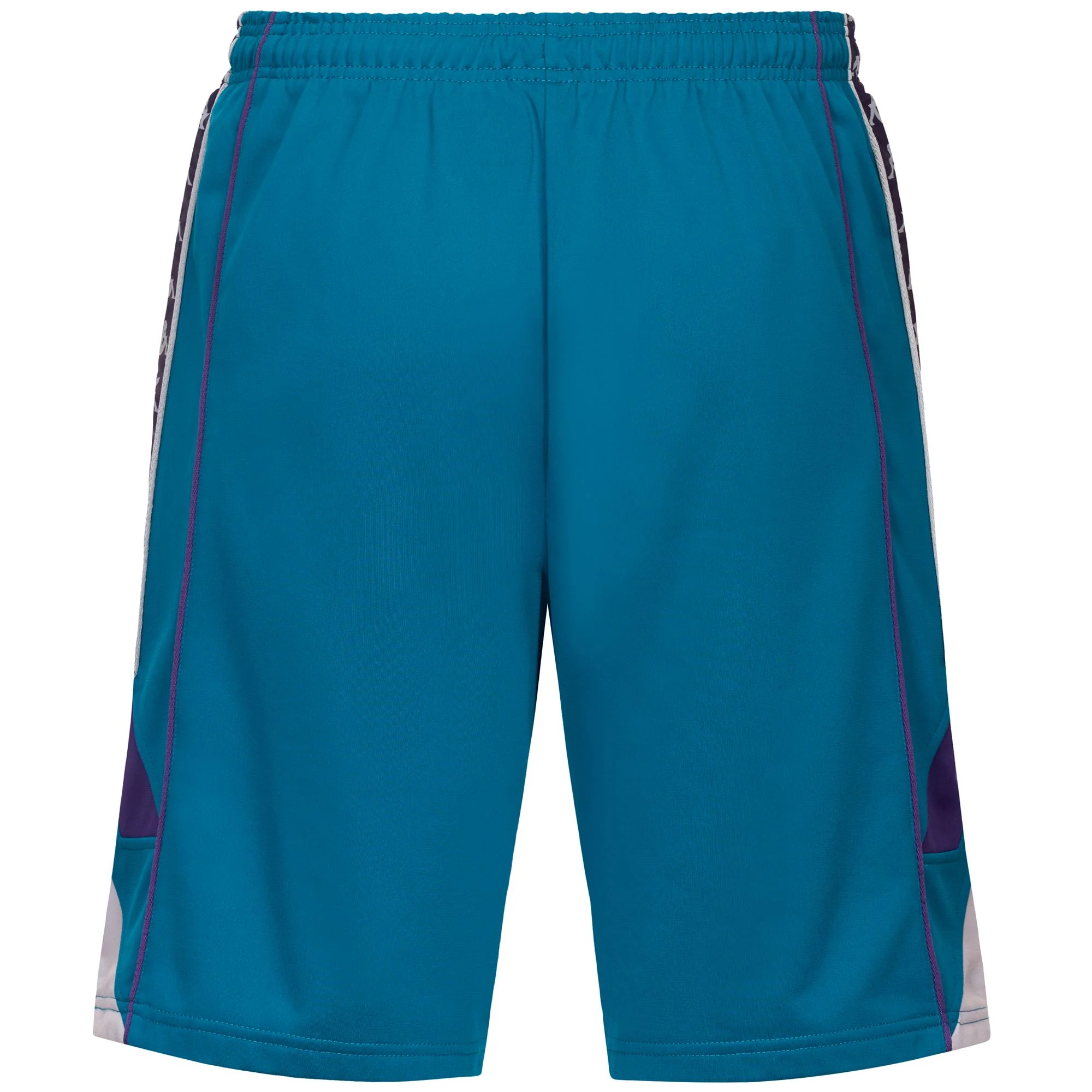 222 BANDA FOBY FIORENTINA - Shorts - Sport Shorts - Man - Turquoise Crystal-Violet Md-Grey Silver - Image 3
