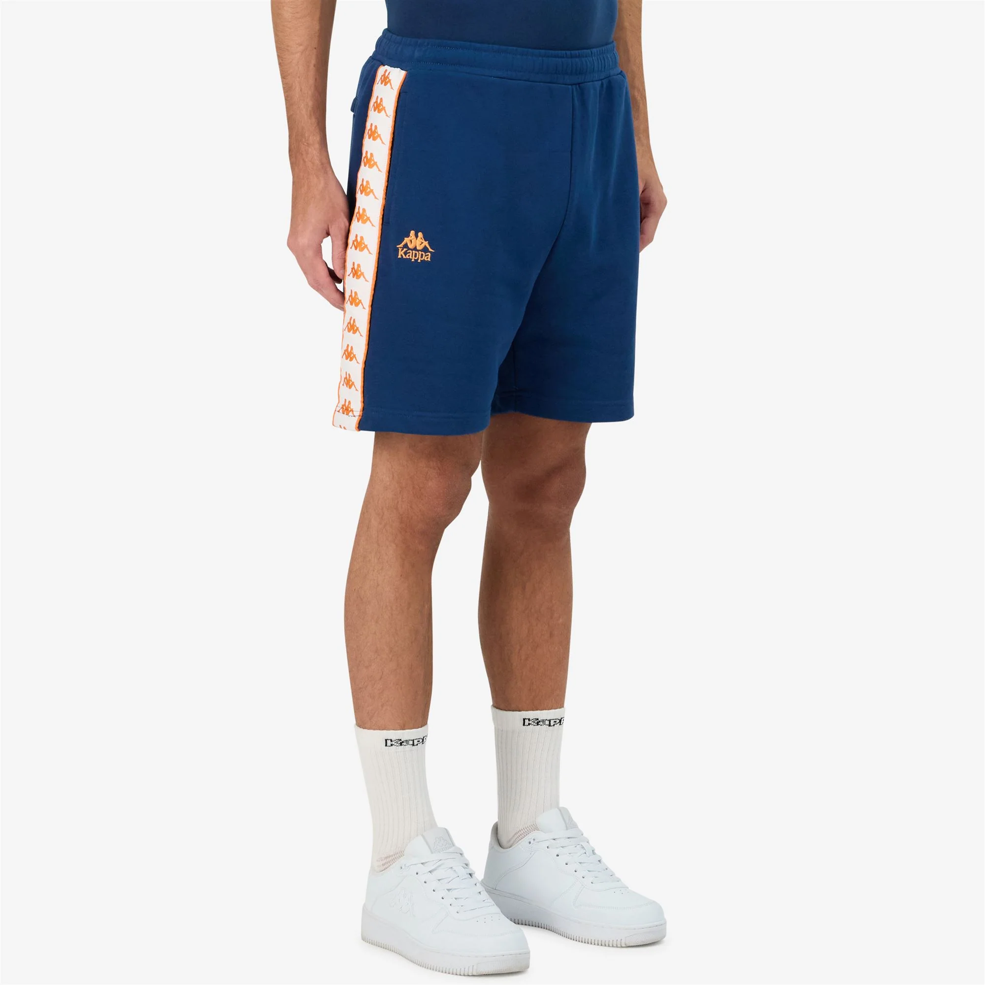 222 BANDA   OVIEDO - Shorts - Sport Shorts - Man - Blue Dk-Orange - Image 5
