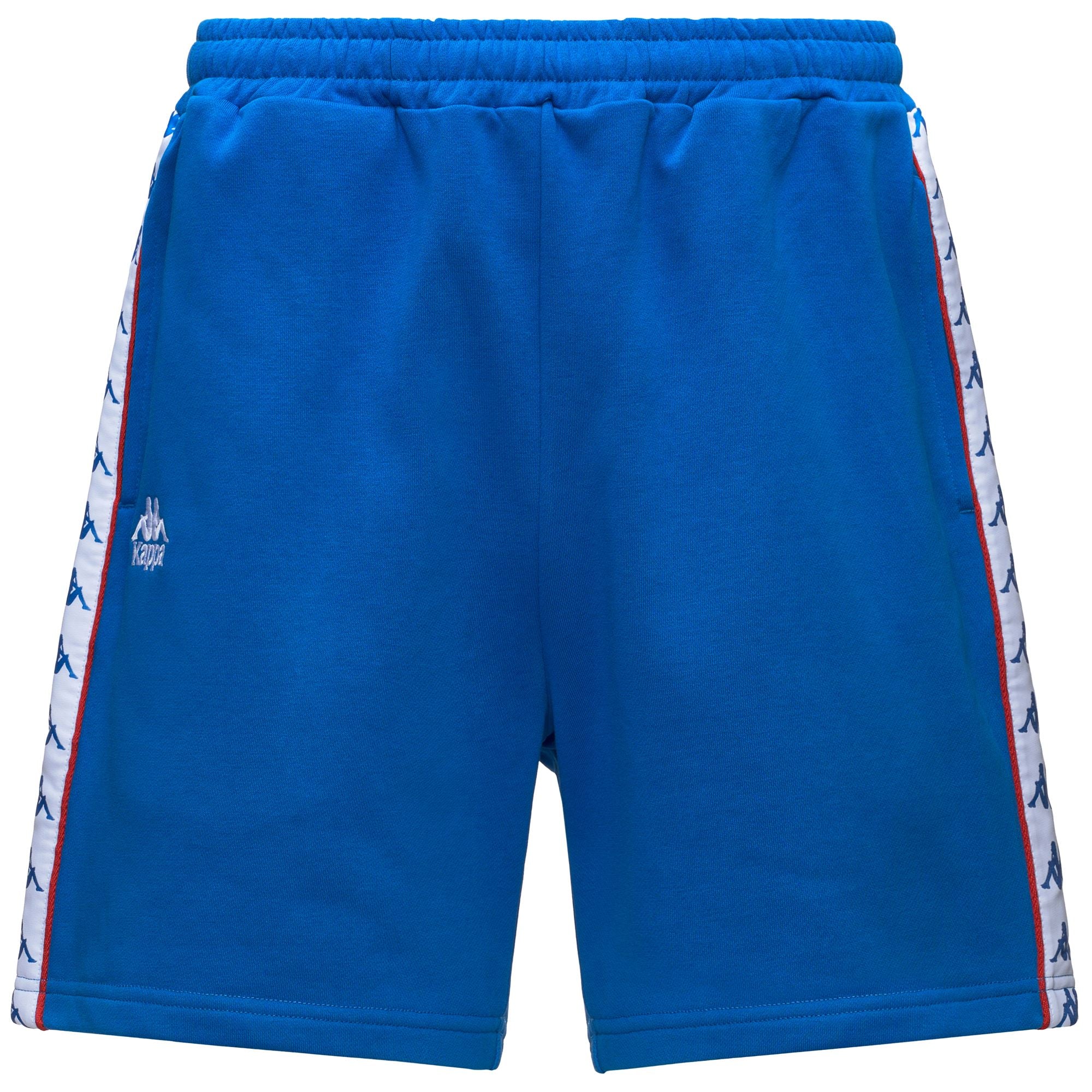 222 BANDA   OVIEDO - Shorts - Sport Shorts - Man - Blue France-Red Md Coral-White