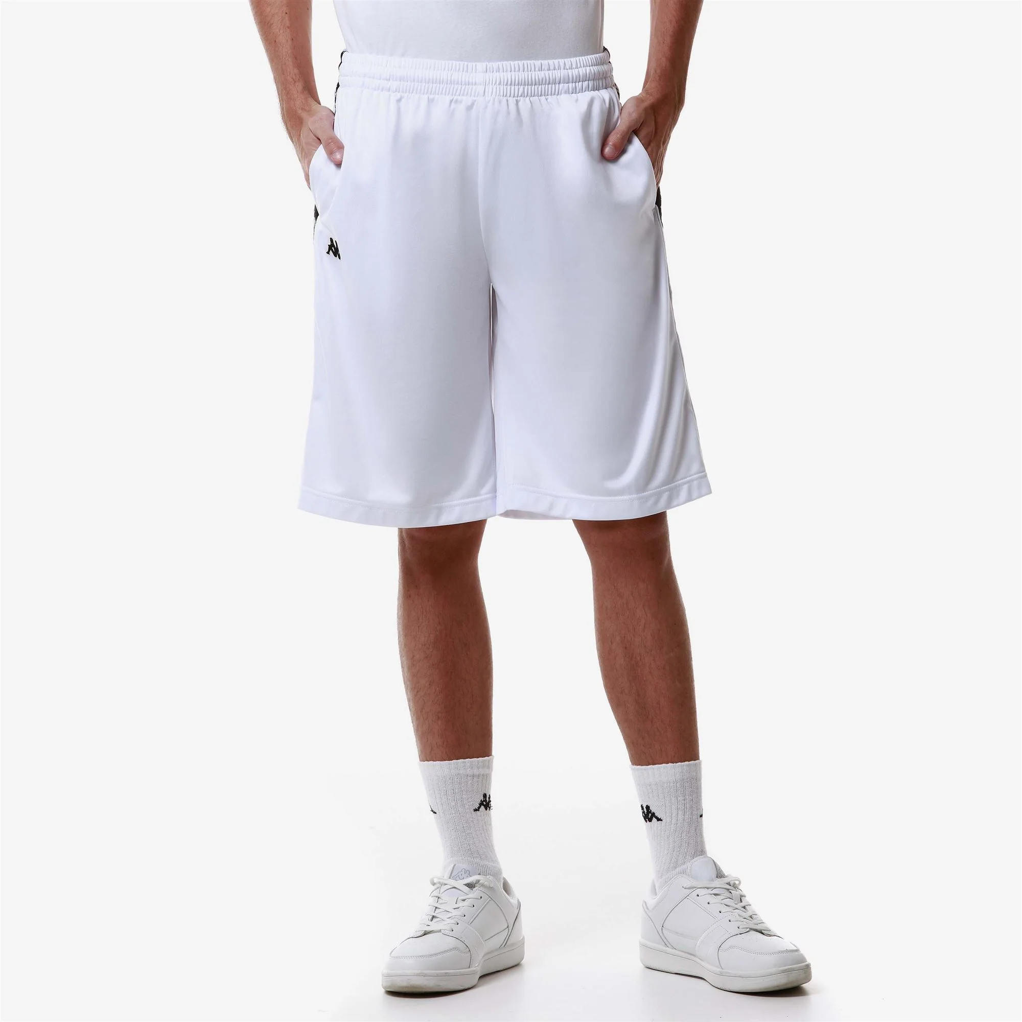 222 BANDA    TREADWELLZ - Shorts - Sport Shorts - Man - White-Black-White-Black - Image 5
