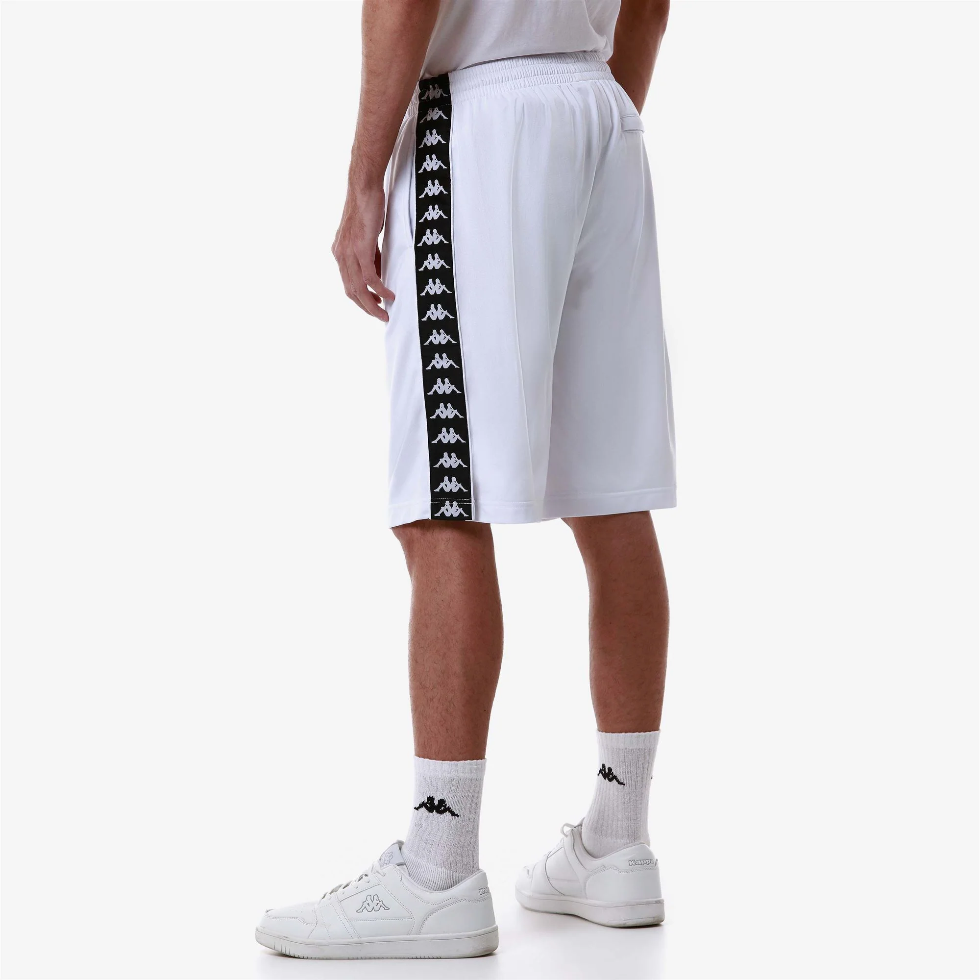 222 BANDA    TREADWELLZ - Shorts - Sport Shorts - Man - White-Black-White-Black - Image 7