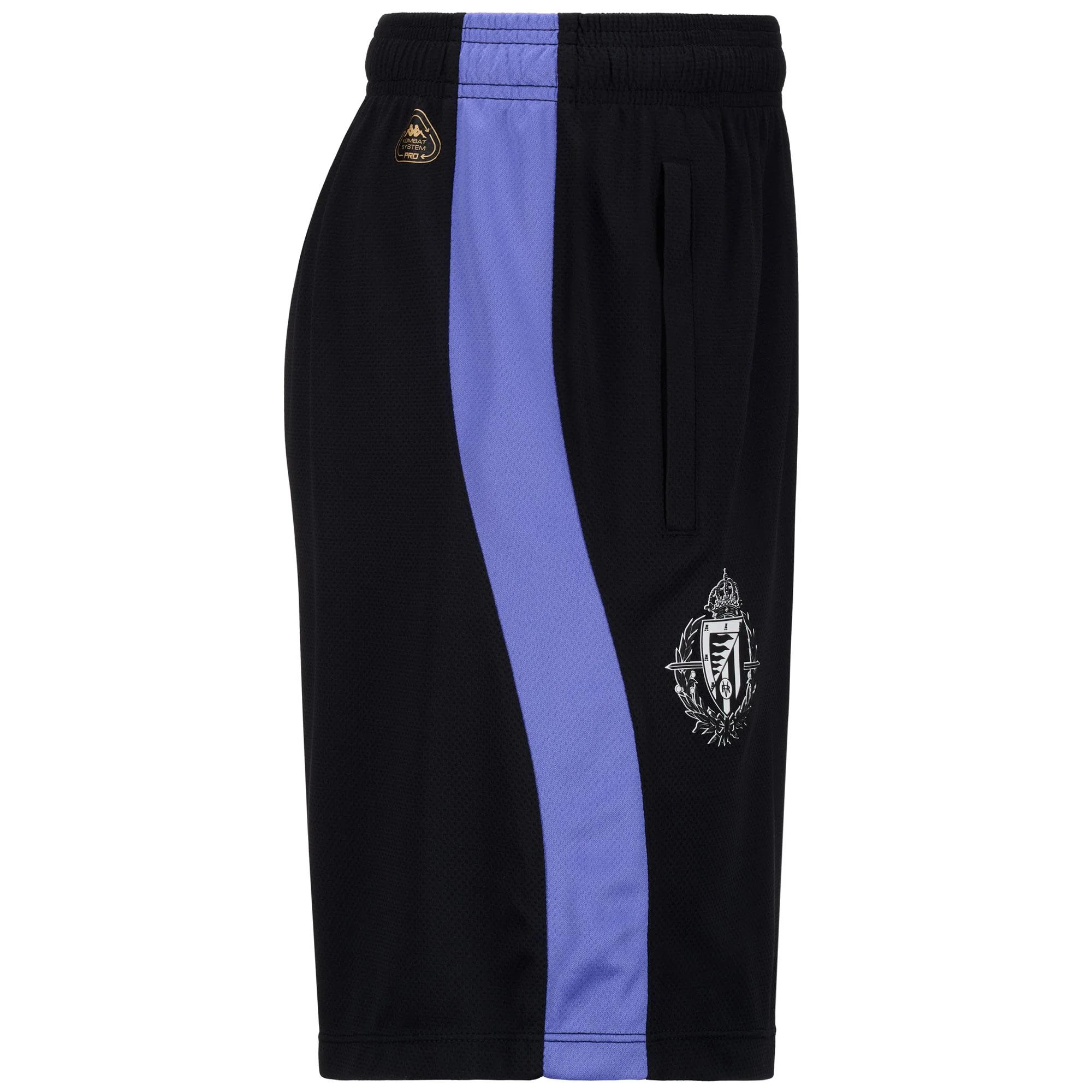 AHORAZIP PRO 8 VALLADOLID - Shorts - Sport Shorts - Man - Black Mel-Violet Blue Iris - Image 2