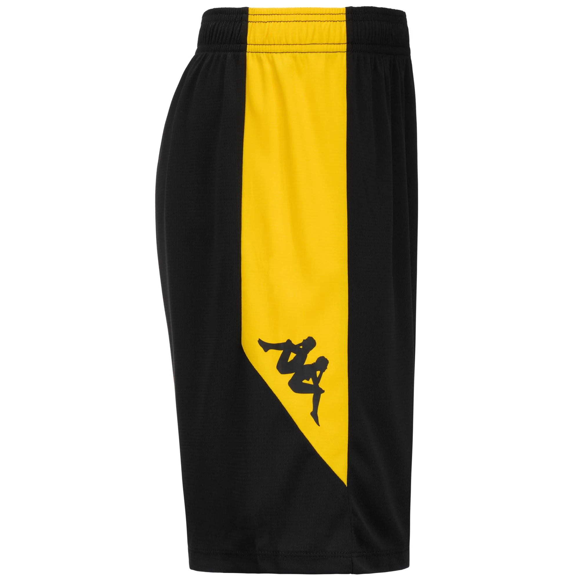 KAPPA4FOOTBALL   LUCIO - Shorts - Sport  Shorts - Man - BLACK-YELLOW CHROME - Image 2