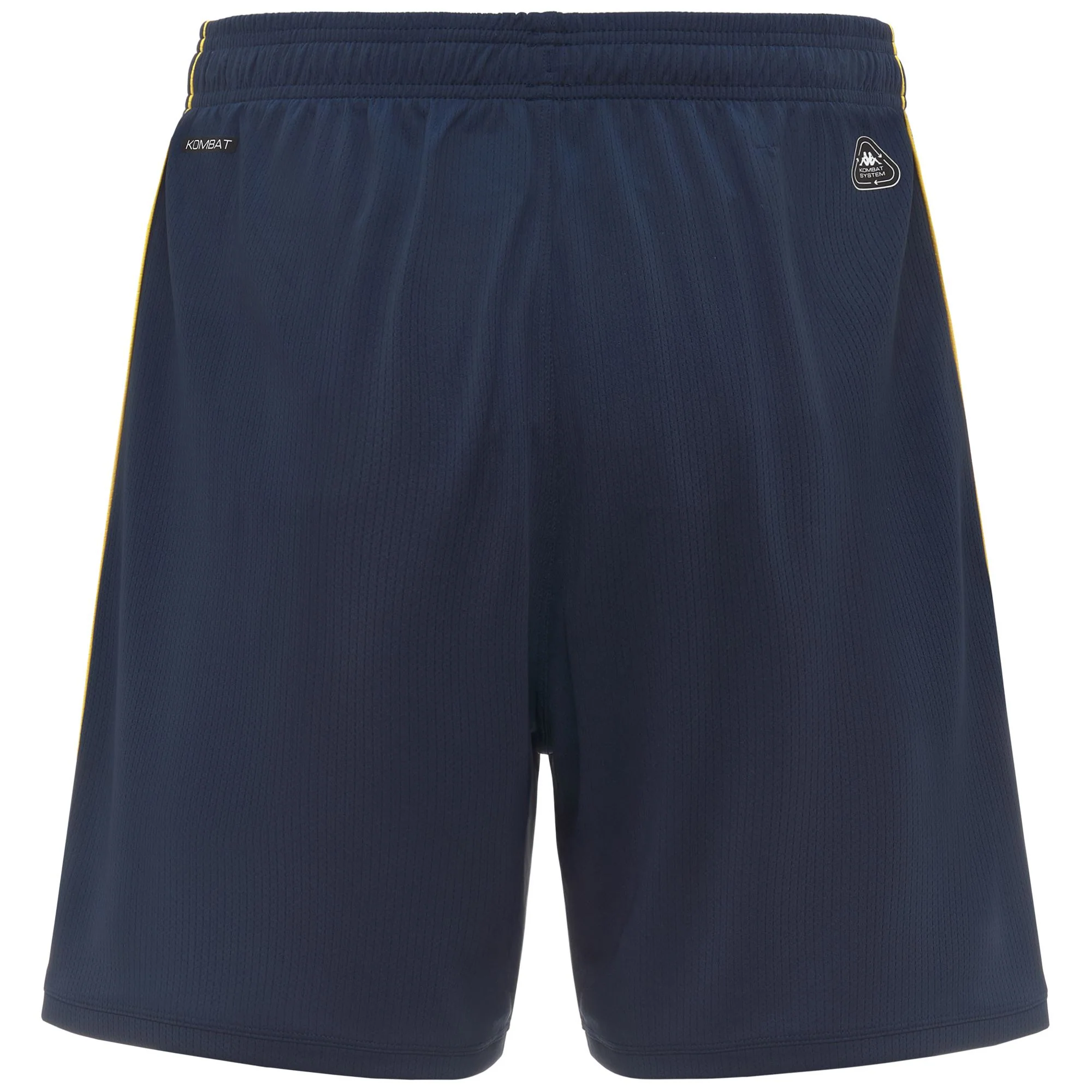 KOMBAT RYDER 2026 GENOA - Shorts - Sport Shorts - Man - Blue Dk-Yellow Dandelion - Image 3