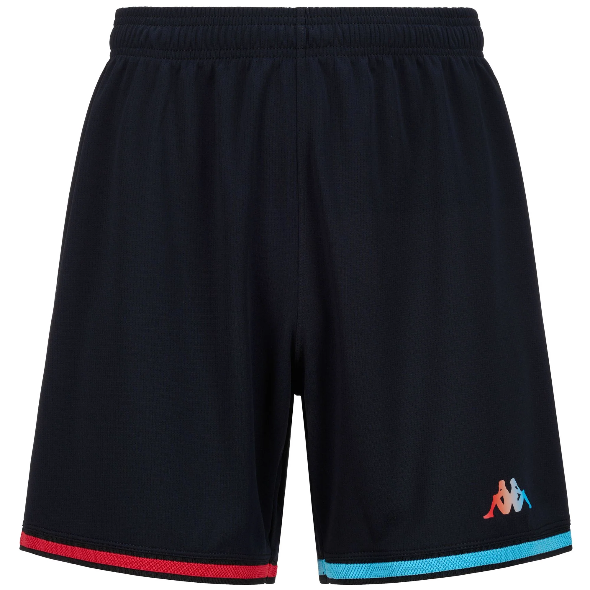 KOMBAT RYDER VALLADOLID - Shorts - Sport Shorts - Man - Black-Red-Blue Light