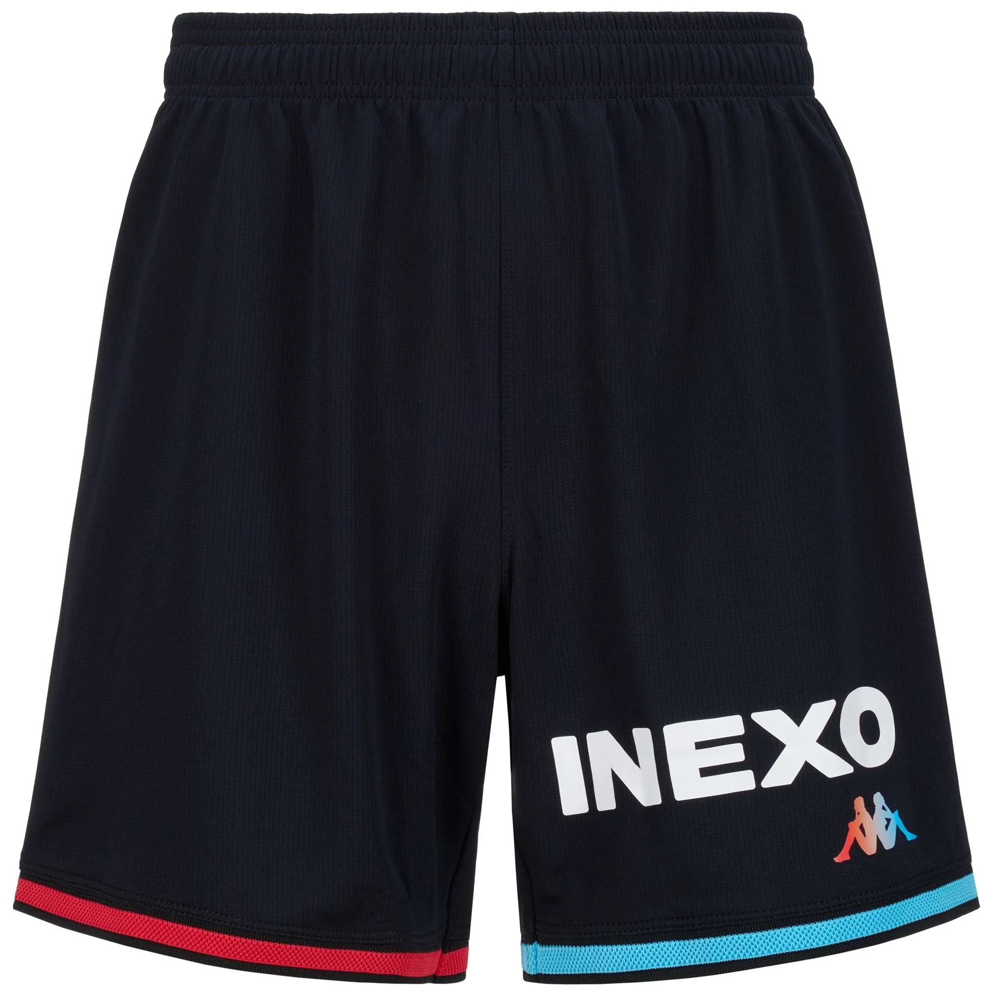 KOMBAT RYDER VALLADOLID - Shorts - Sport Shorts - Man - Black-Red-Blue Light-SPONSOR