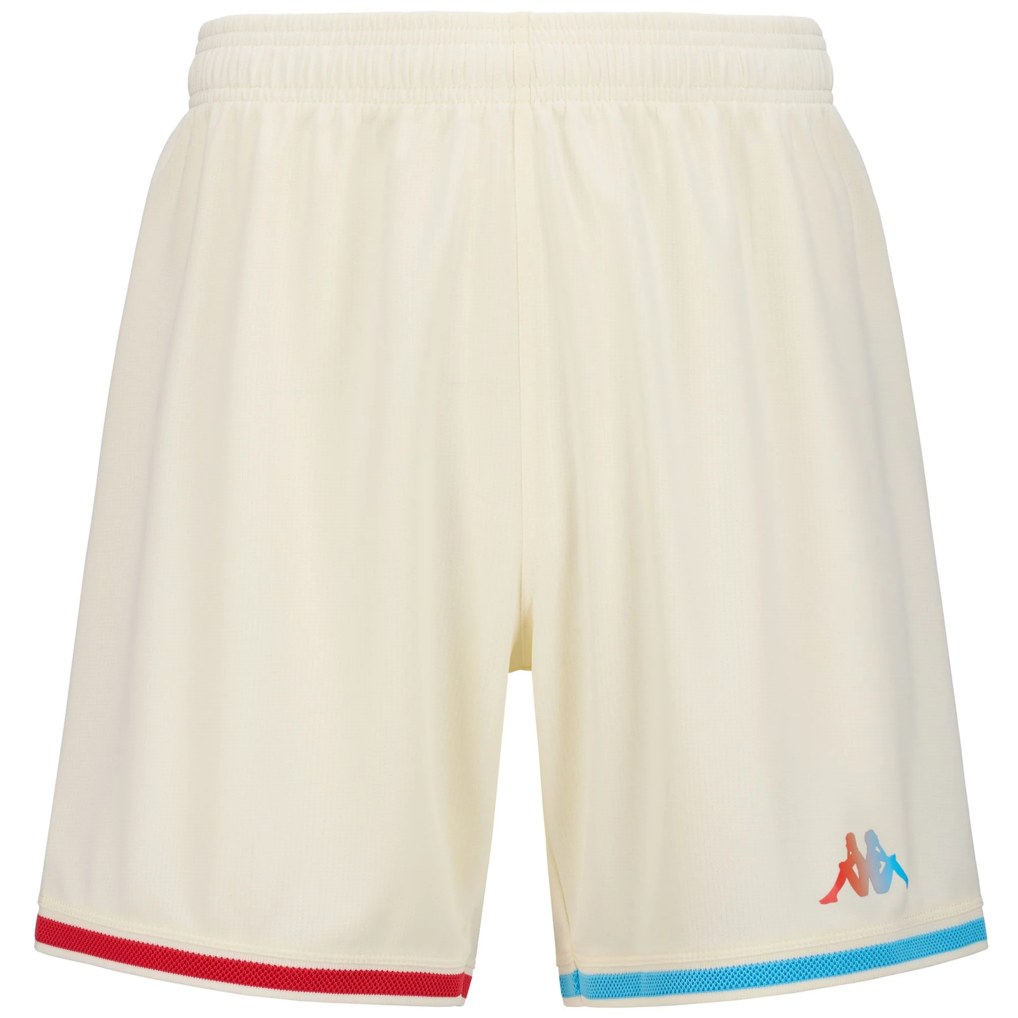 KOMBAT RYDER VALLADOLID - Shorts - Sport Shorts - Man - White Antique-Red-Blue Light