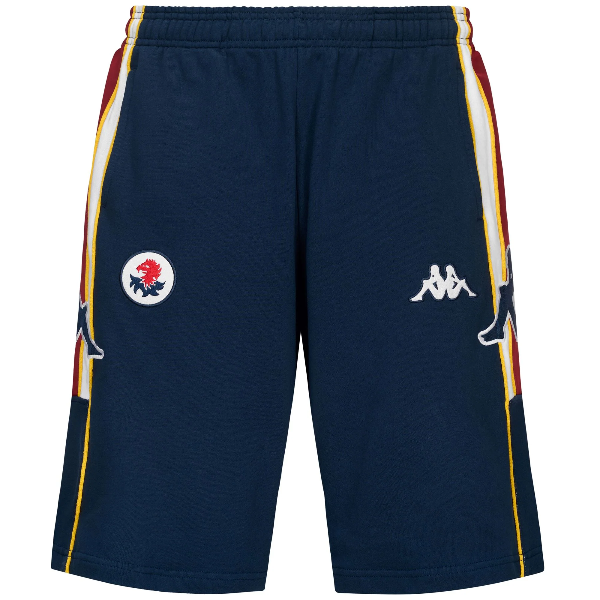 REDISET GENOA - Shorts - Sport Shorts - Man - Blue Dk-Red Dk-White-Yellow