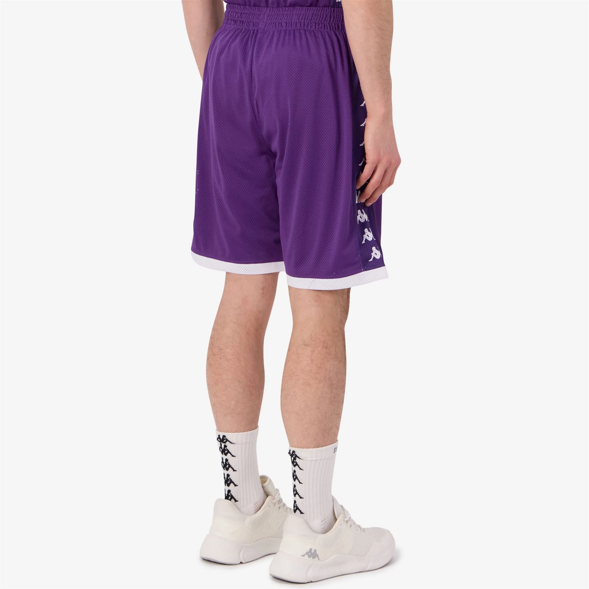 SUPPORTER CUMPERY FIORENTINA - Shorts - Sport Shorts - Man - Violet Indigo-White - Image 7