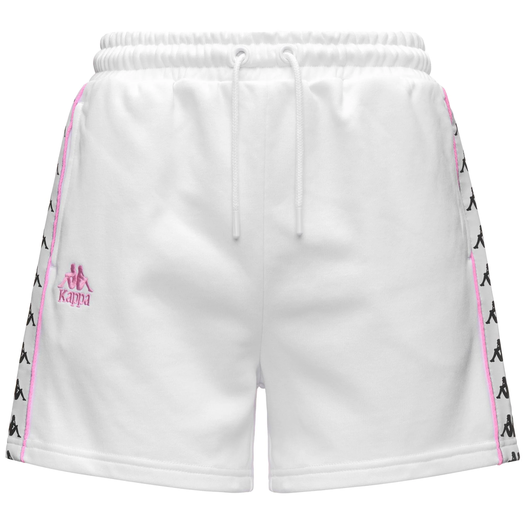 222 BANDA IVISSA - Shorts - Sport Shorts - Woman - White-Pink Prism