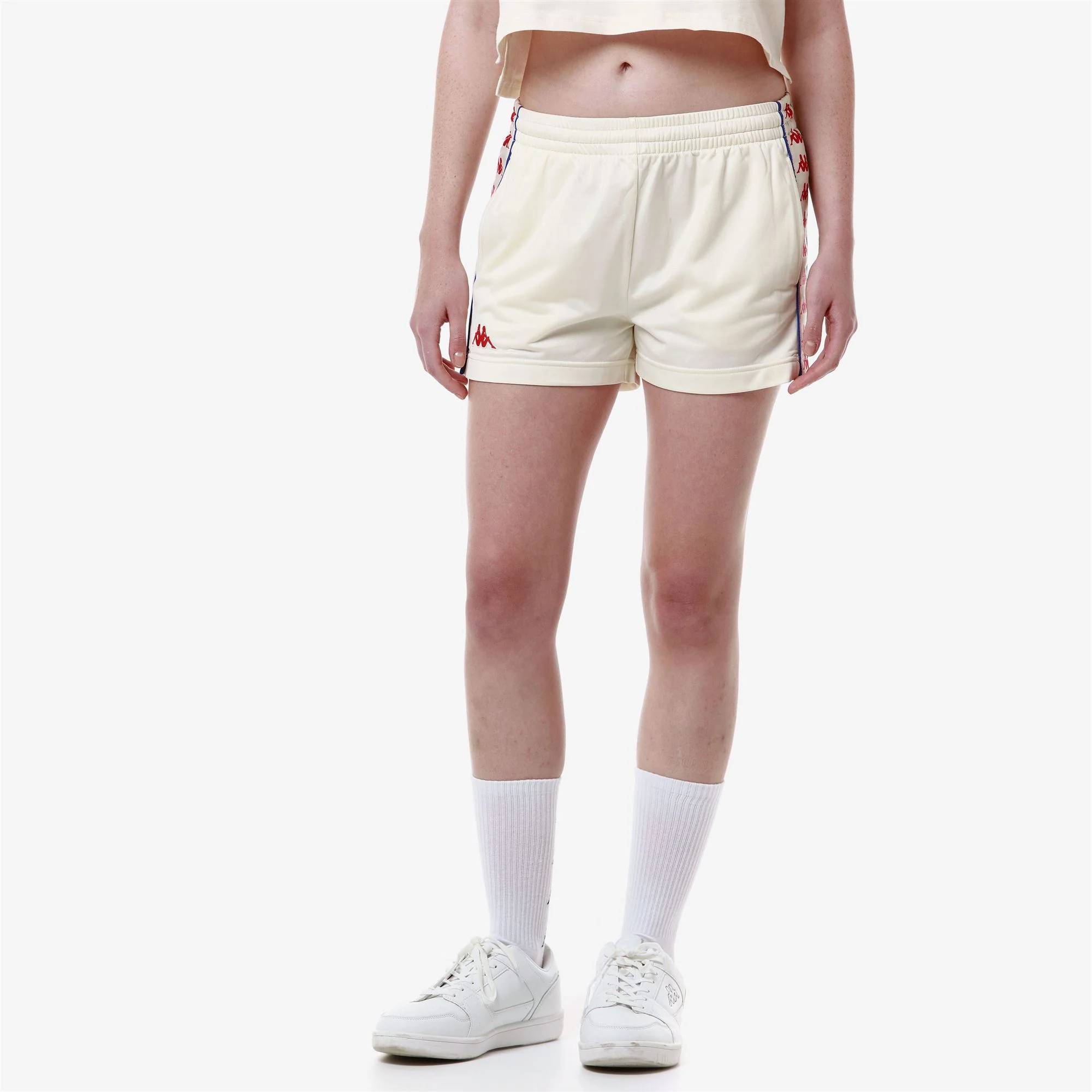 222 BANDA LADYTREAD - Shorts - Sport Shorts - Woman - White Antique-Red-Blue Royal - Image 5