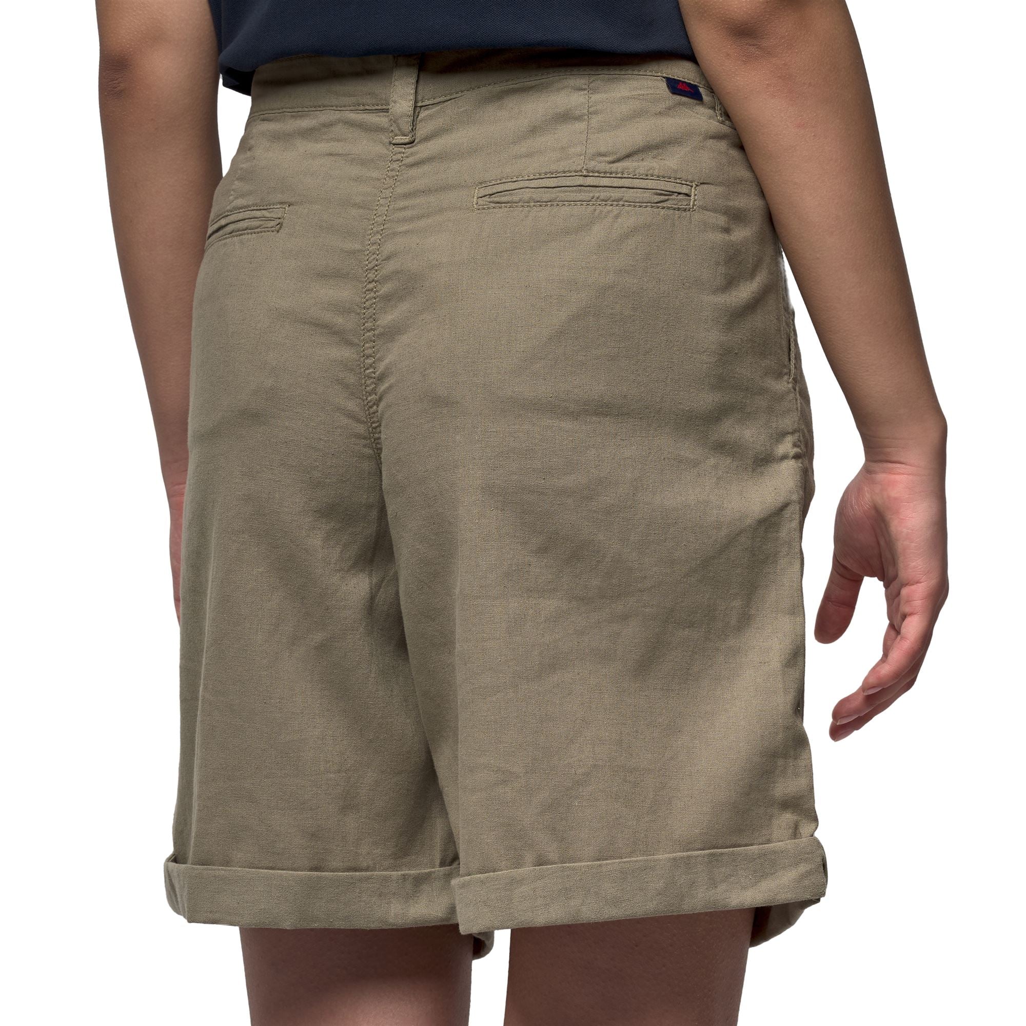 YVONNE LIGHT LINEN - Shorts - Chino - Woman - Green Aloe - Image 5