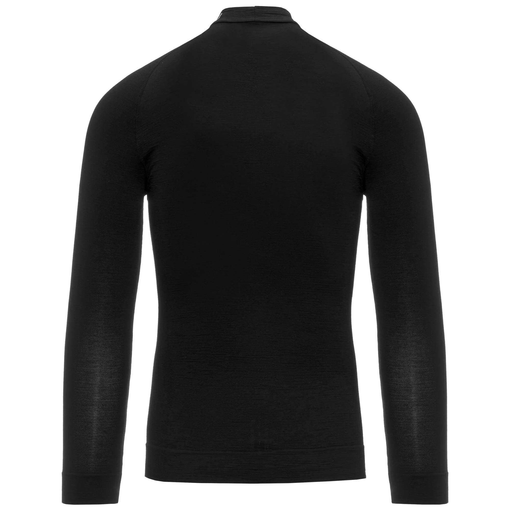 6CENTO   SKIN TOPWOOL - Skin T-Shirts & Top - Top - Unisex - Black-Black - Image 4