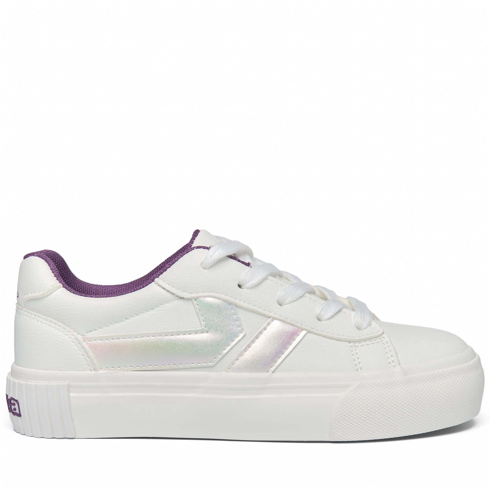 LOGO MORINE KID - Sneakers - Low Cut - Girl - White-Violet Uva - Image 2