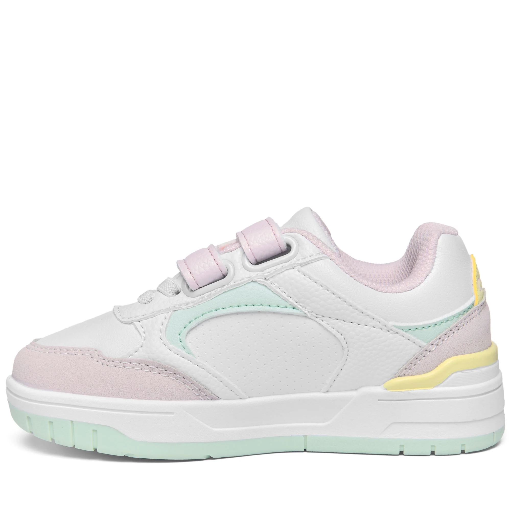 LOGO MANIS 2.0 EV KID - Sneakers - Low Cut - Kid unisex - White-PINK CALCITE-Green Clearly - Image 4
