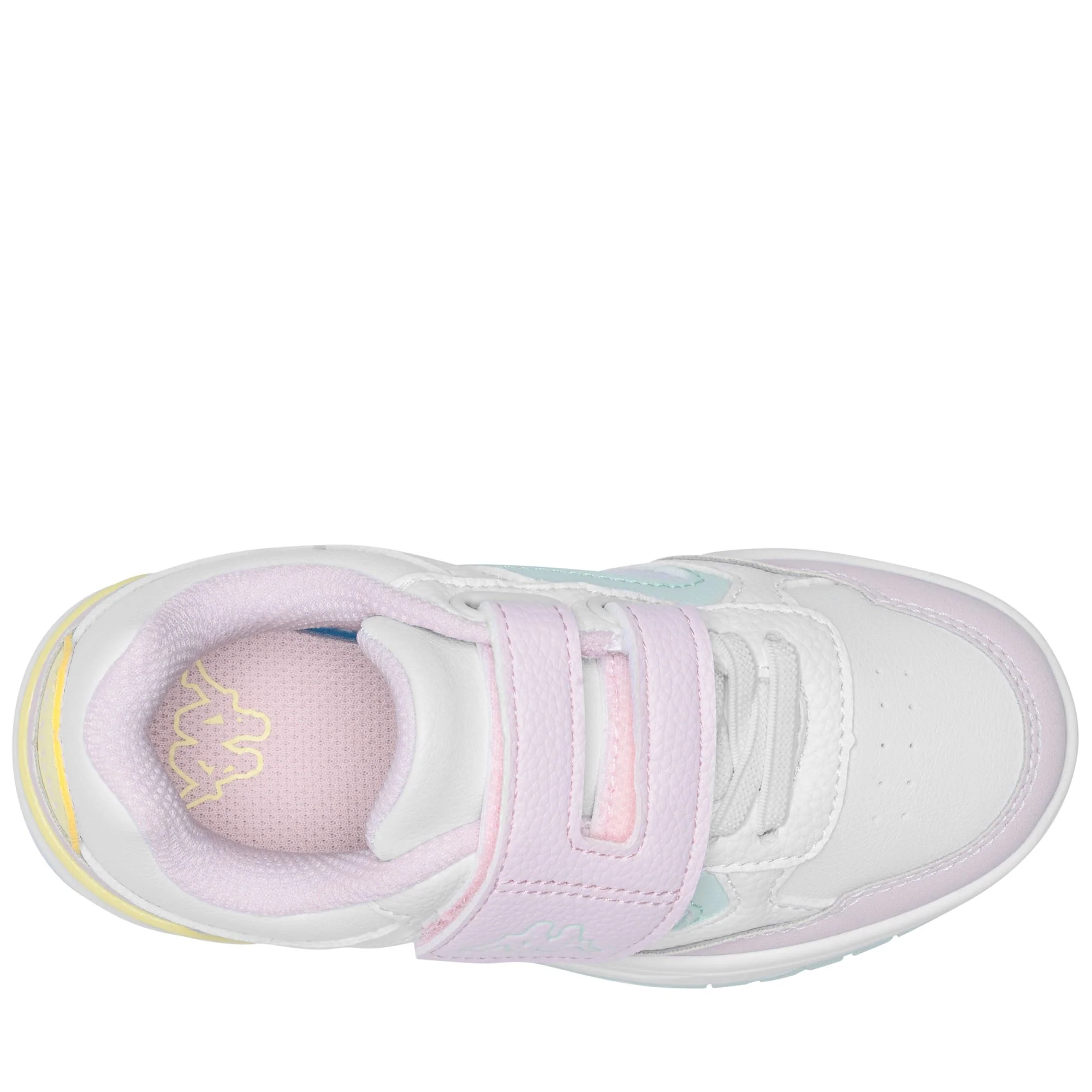 LOGO MANIS 2.0 EV KID - Sneakers - Low Cut - Kid unisex - White-PINK CALCITE-Green Clearly - Image 5