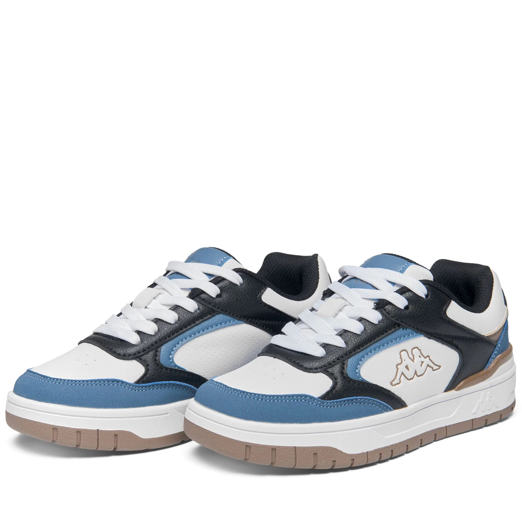 LOGO MANIS 2.0 KID - Sneakers - Low Cut - Kid unisex - White-Black-Blue Copen
