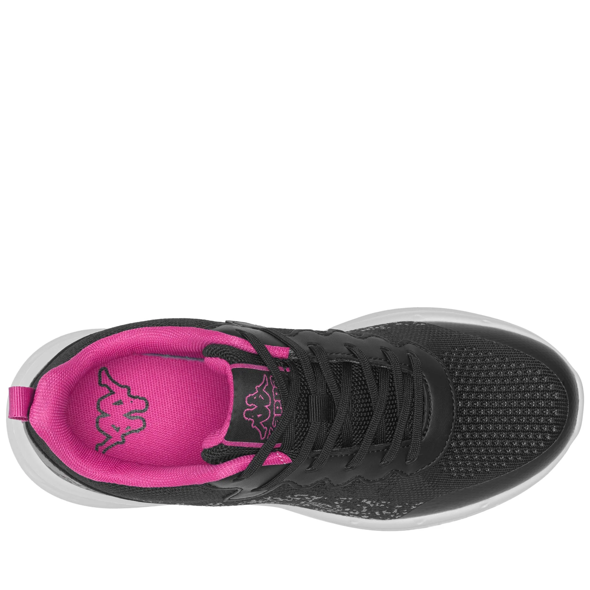 LOGO POSTIE JR - Sneakers - Low Cut - Kid unisex - Black-Fuchsia Bright Rose - Image 4