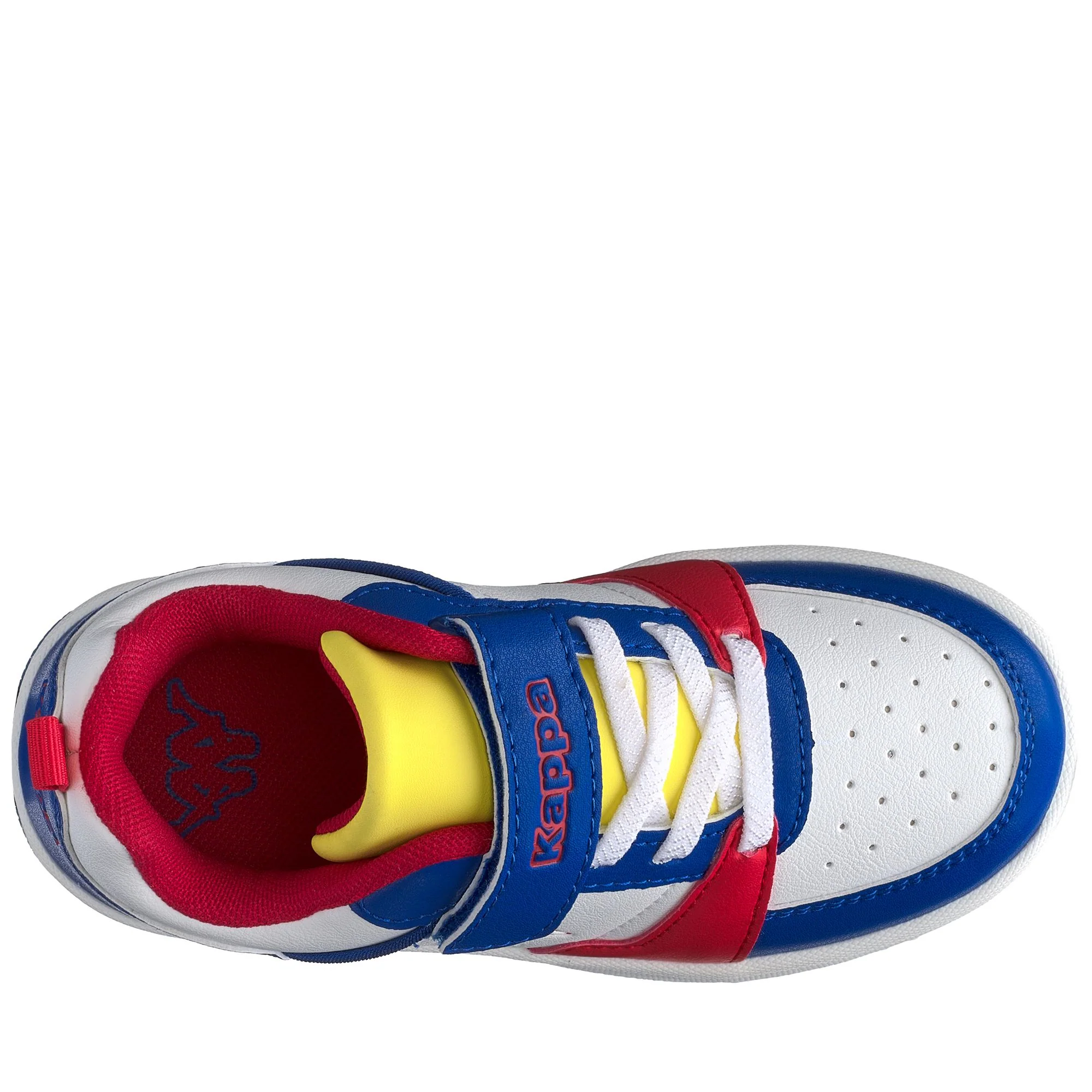 LOGO  SHAY EV KID - Sneakers - Low Cut - Kid unisex - White-Blue Sapphire-Red Chinese - Image 5