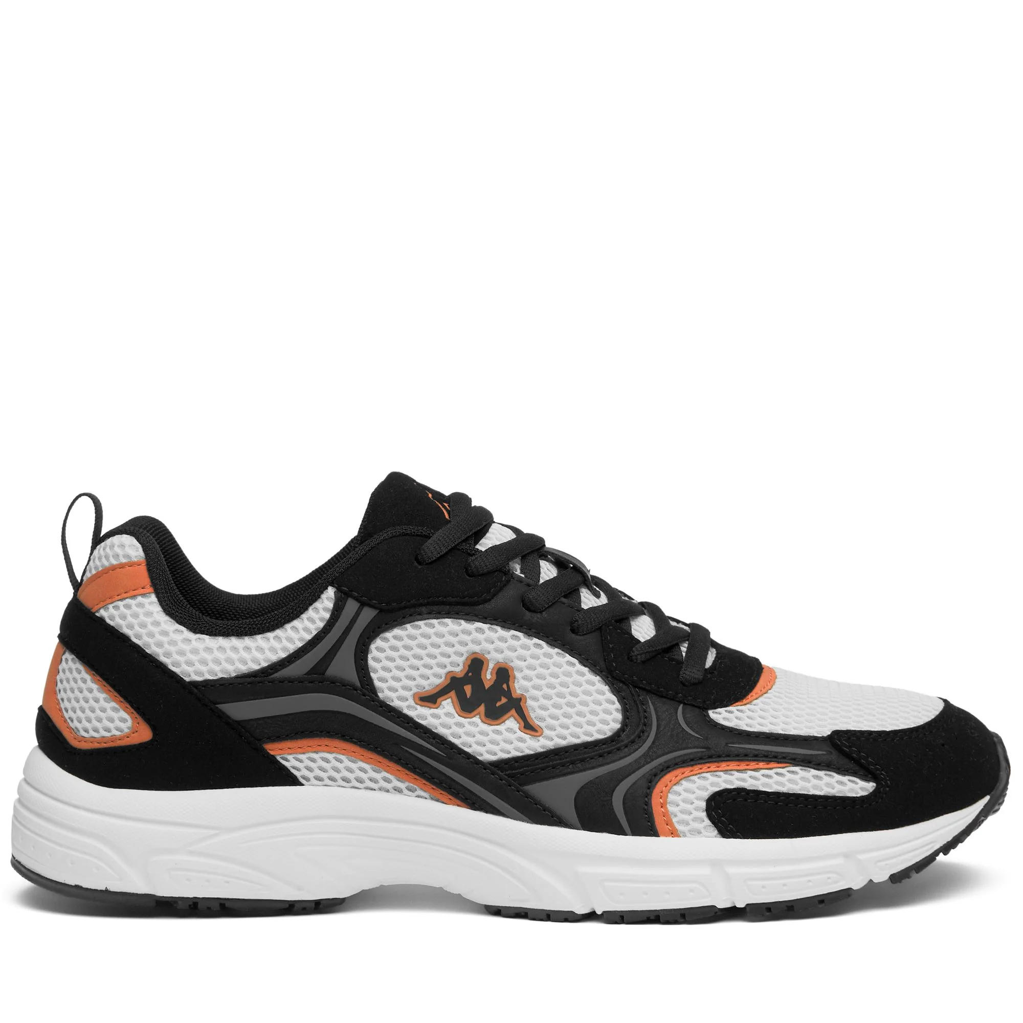 LOGO  MYGIDO 3 - Sneakers - Low Cut - Unisex - Grey Barely-Black-Orange - Image 2